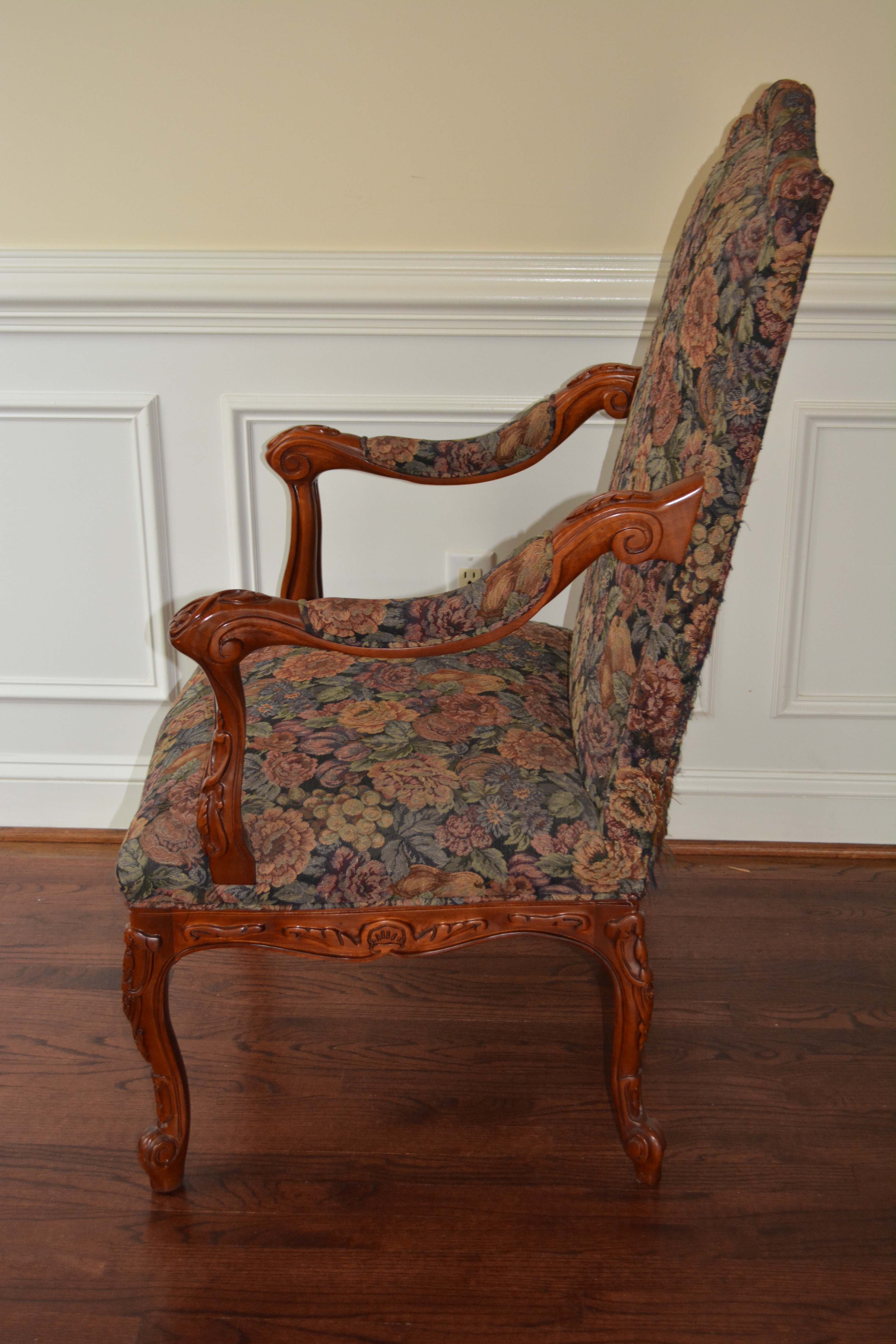 Louis XV Style Armchair by Hancock & Moore