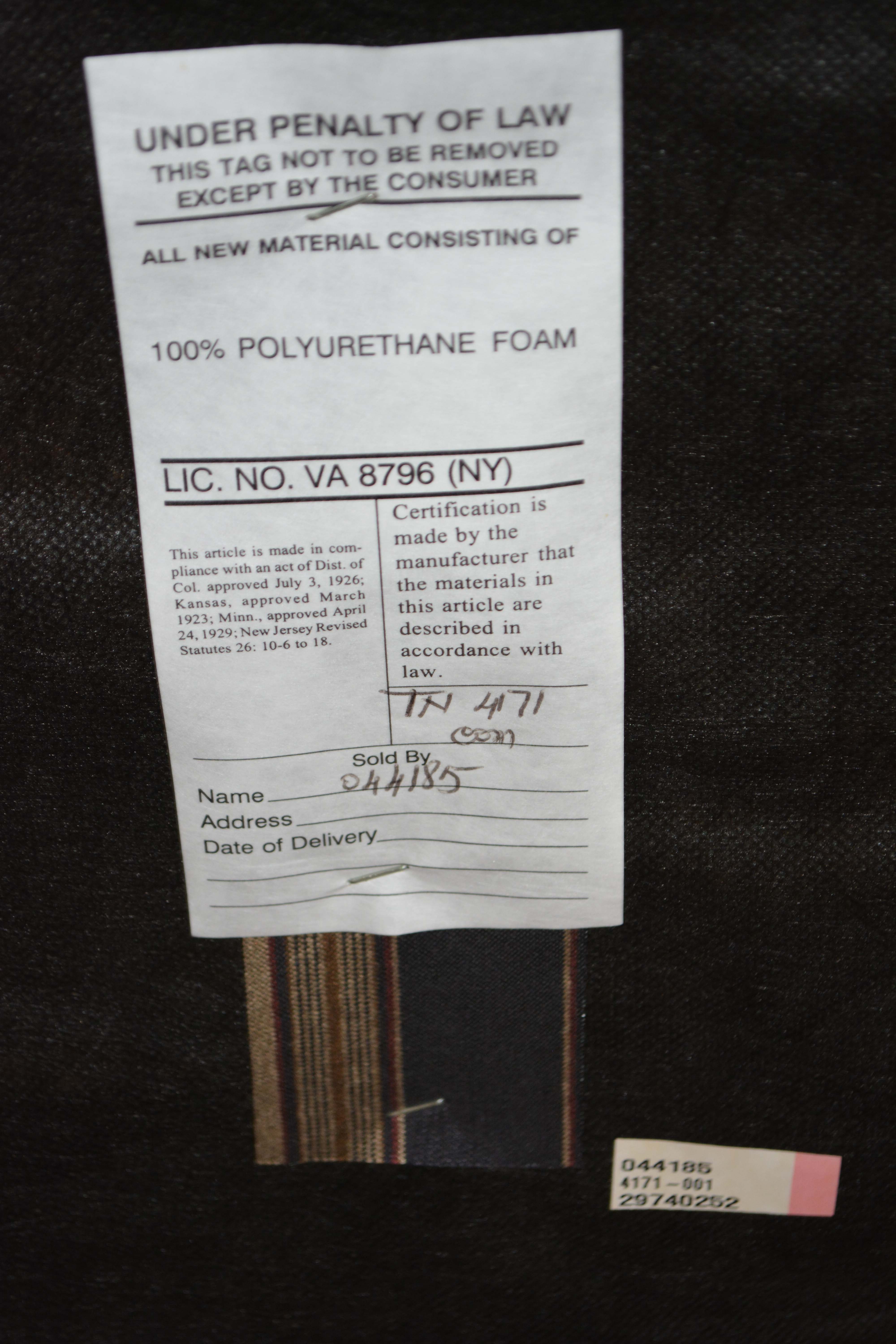 Stickley Federal Style Sofa Table with Stickley Stools