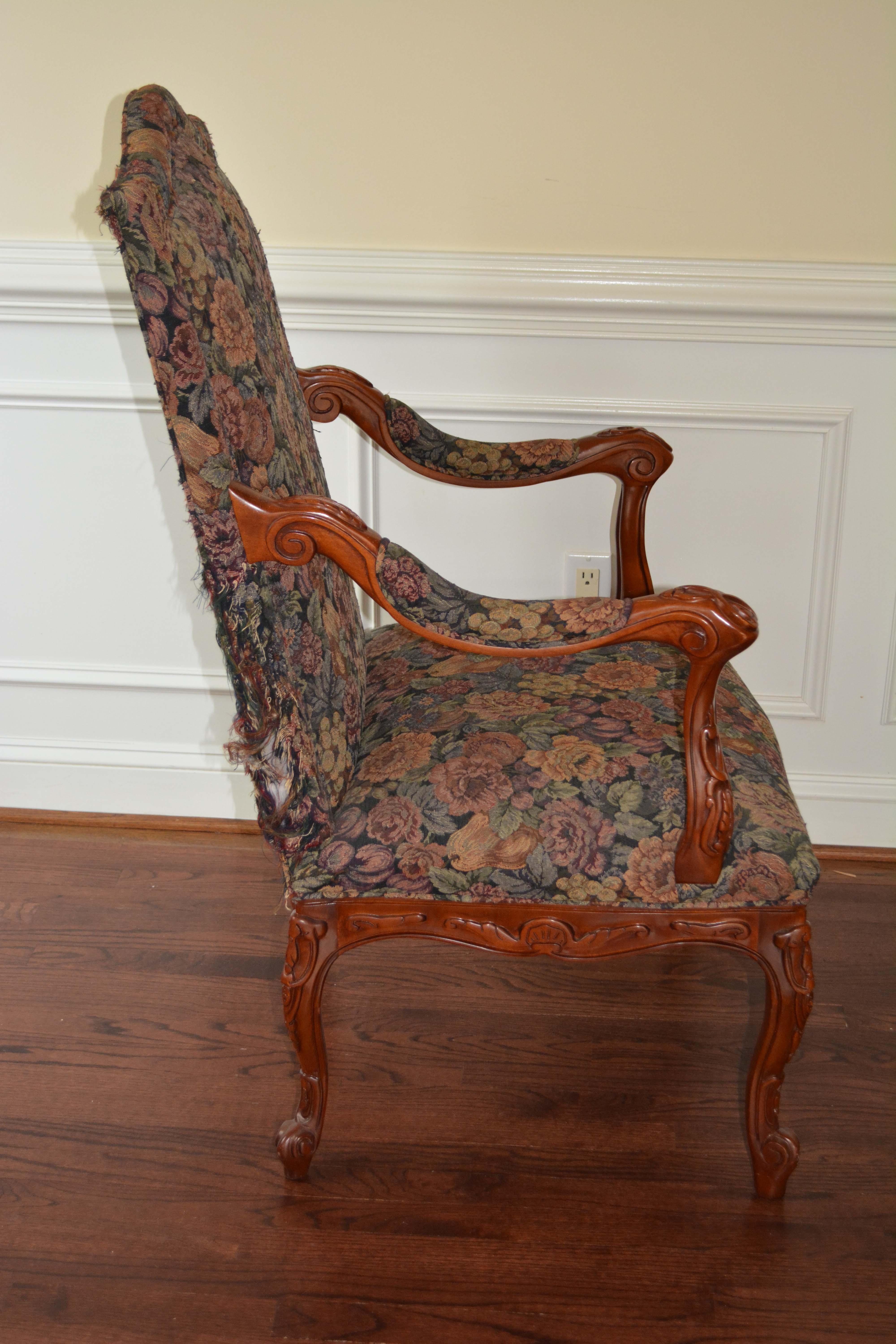 Louis XV Style Armchair by Hancock & Moore