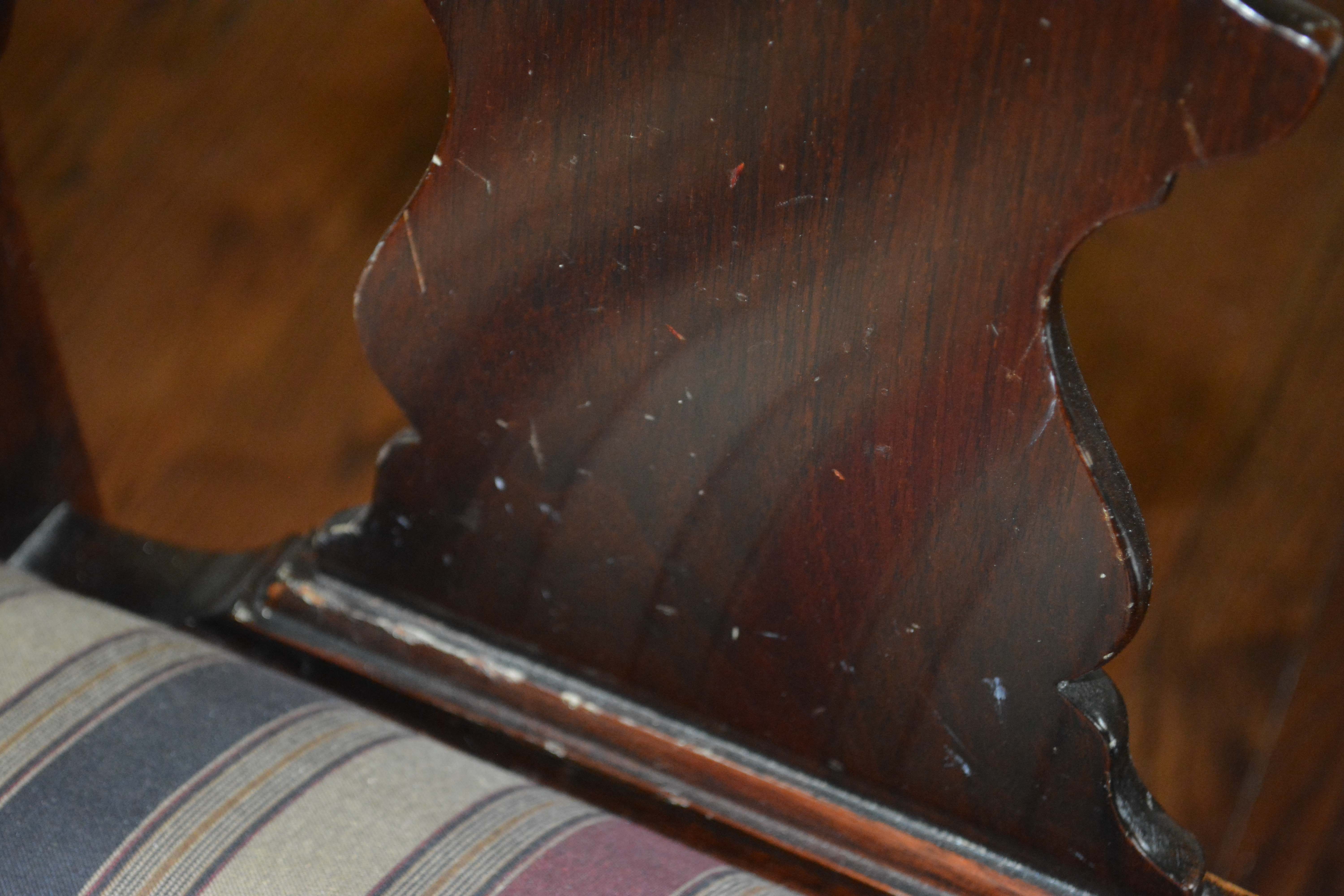 Pair of Queen Anne Style Armchairs by Stickley