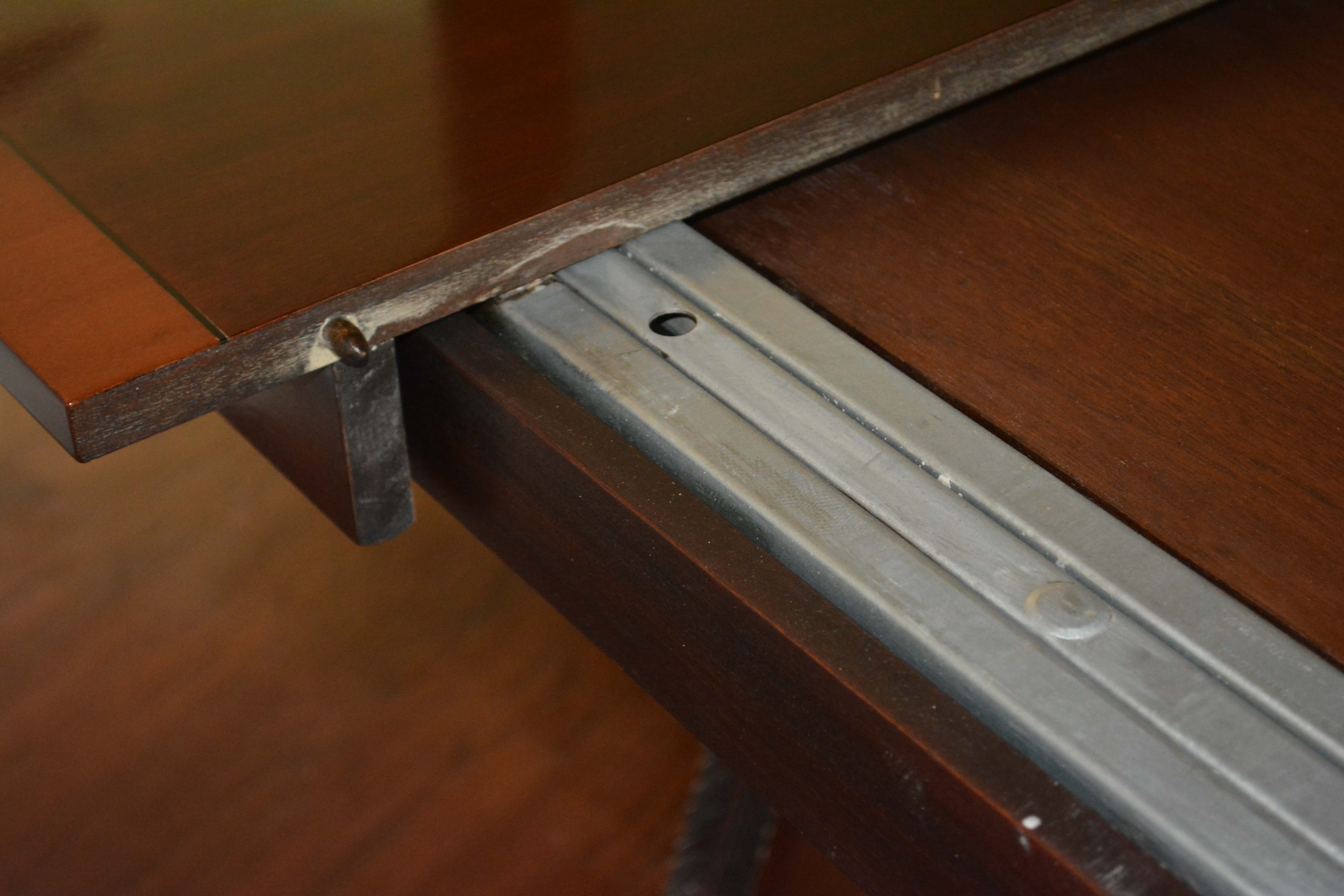 Stickley Mahogany Clipped Corner Dining Table