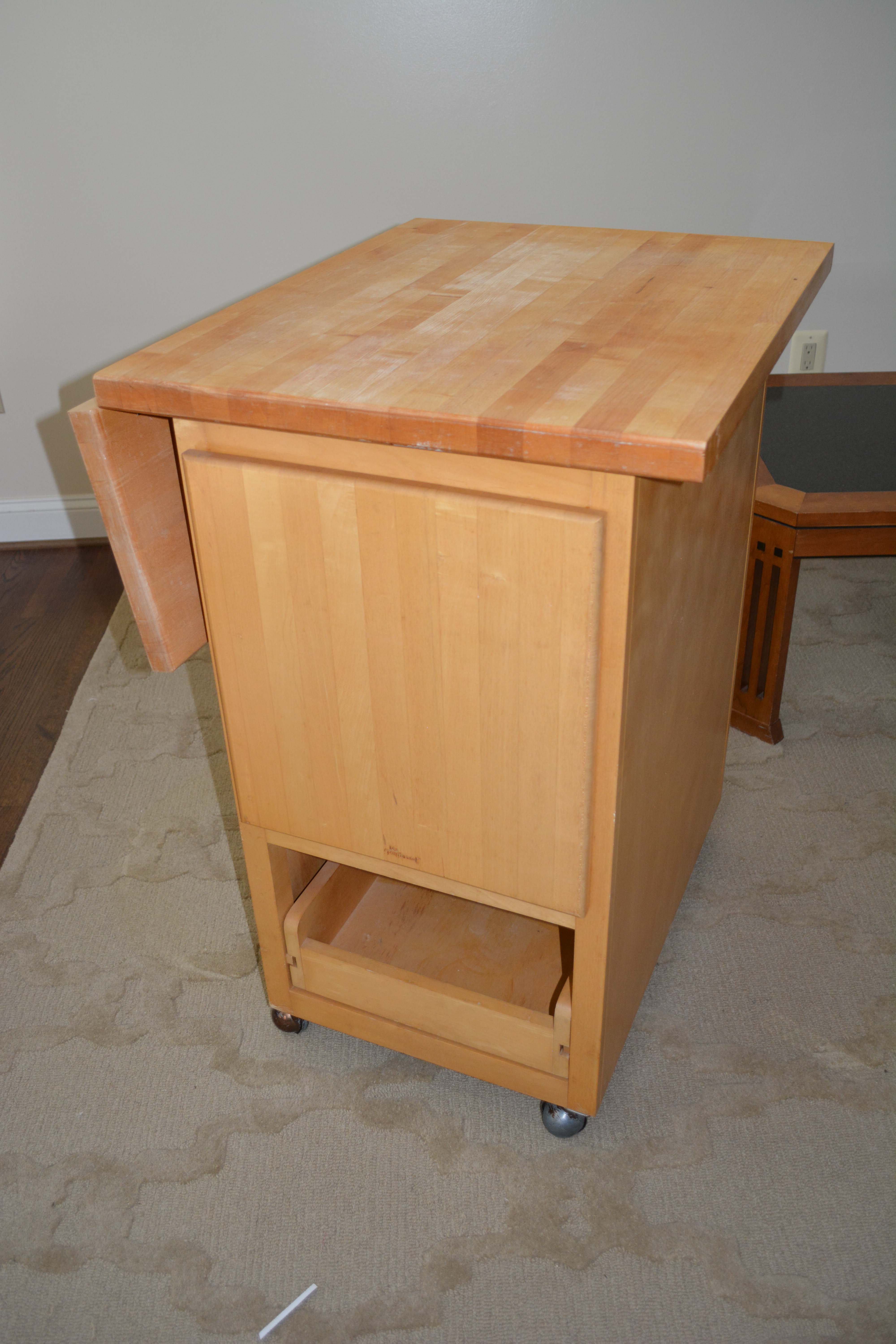 Mobile Kitchen Island by Le Gourmand