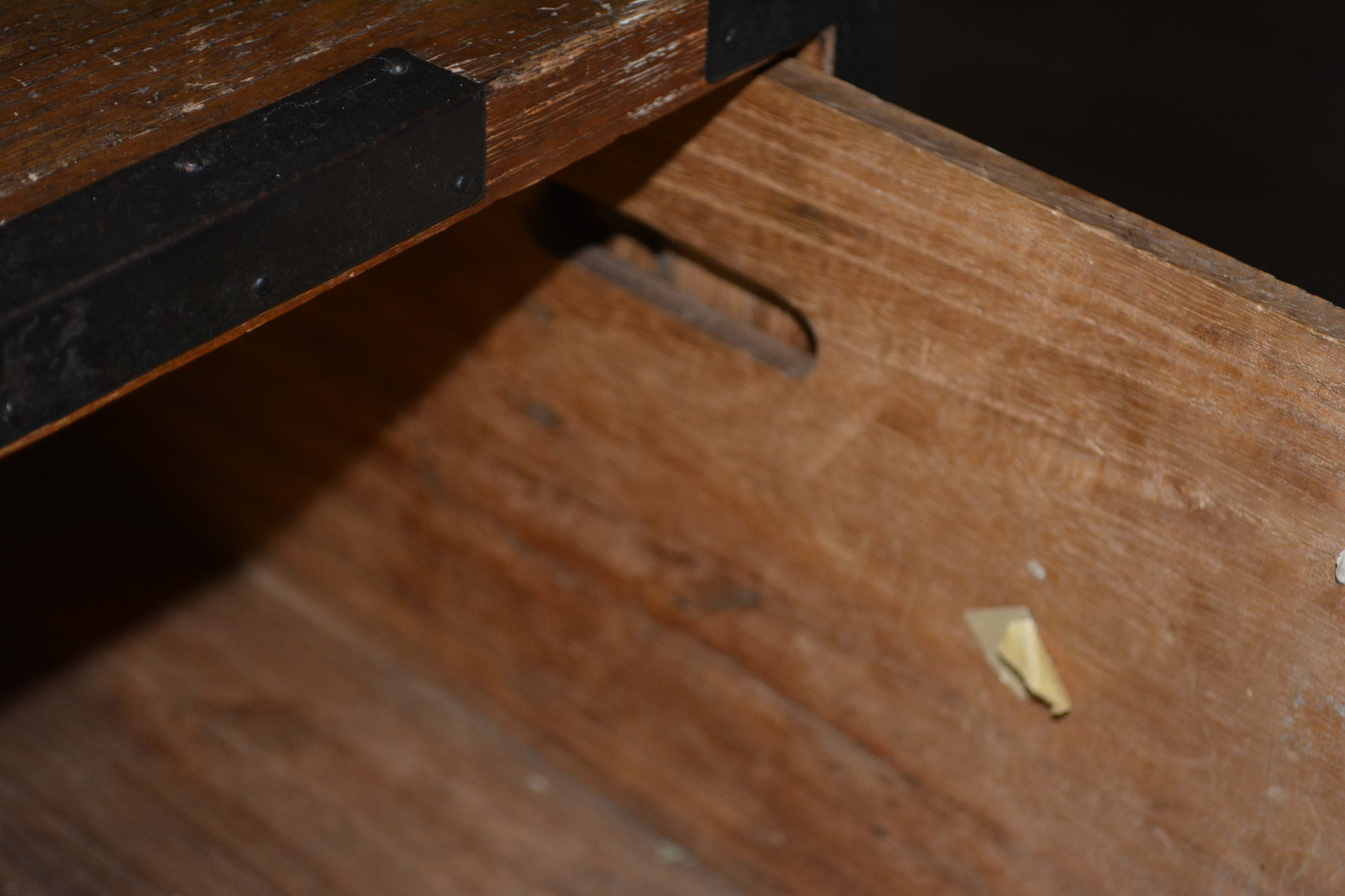 Antique Japanese Stacking Campaign Chests