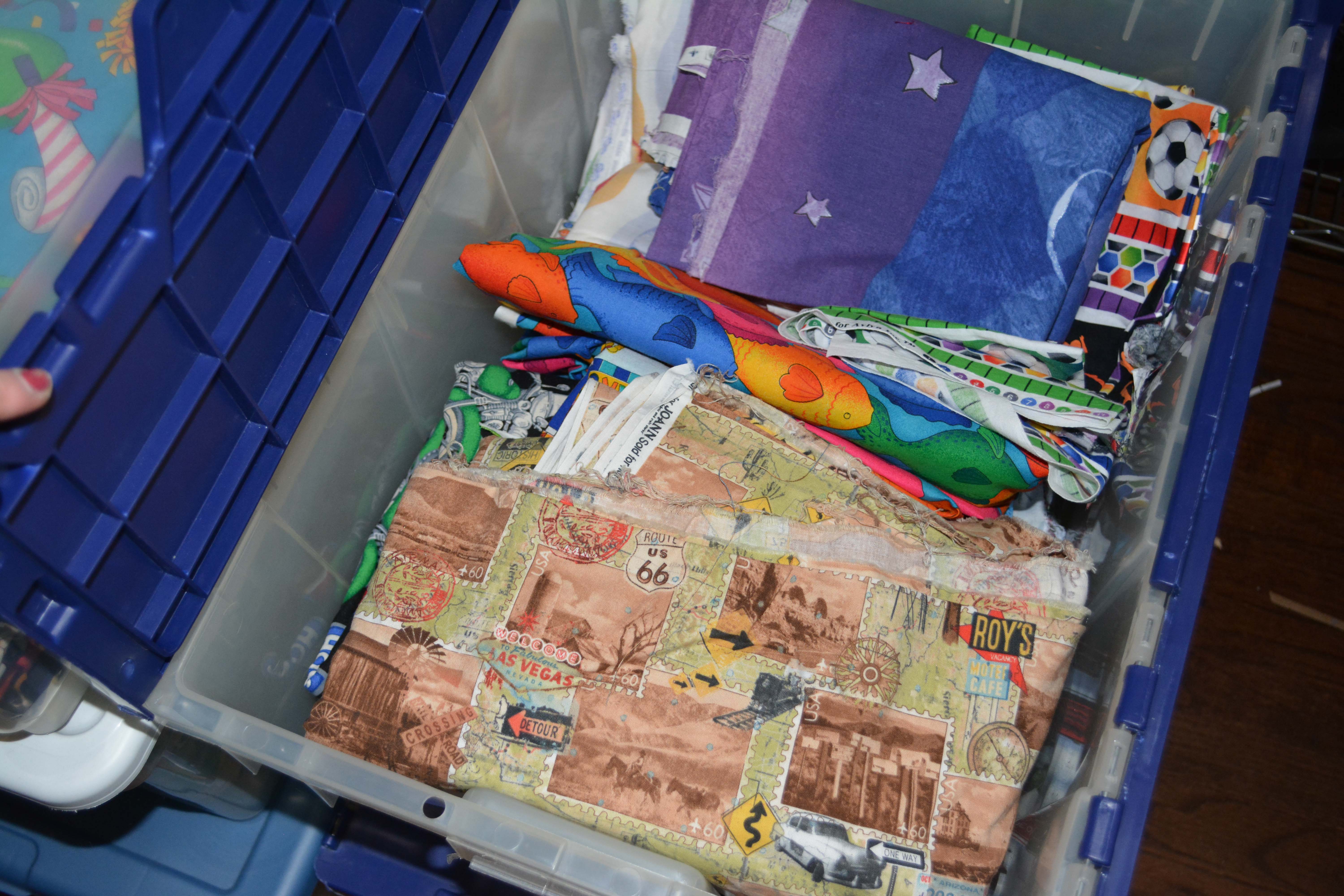 Collection of Character and Seasonal Printed Fabrics