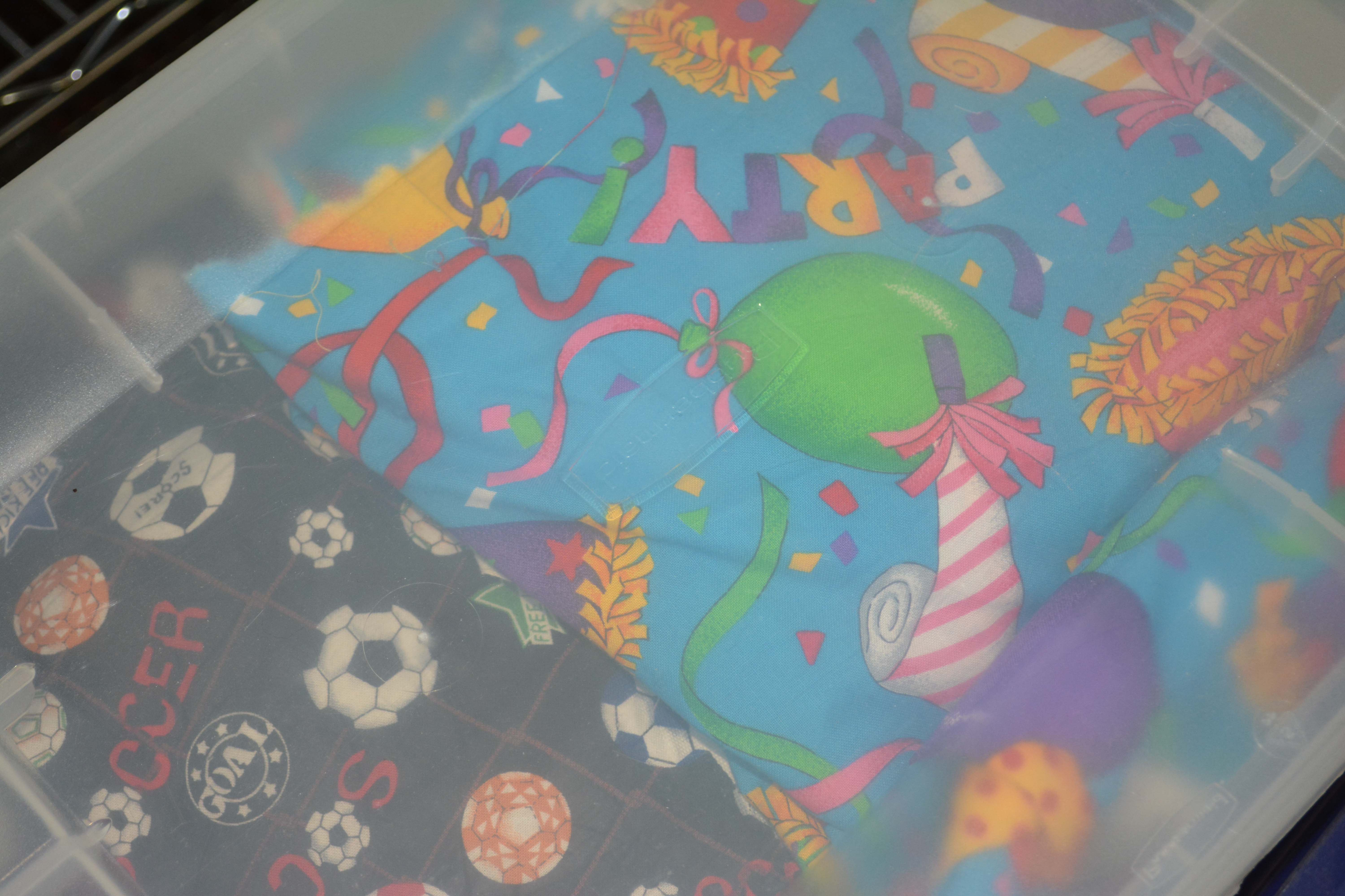 Collection of Character and Seasonal Printed Fabrics