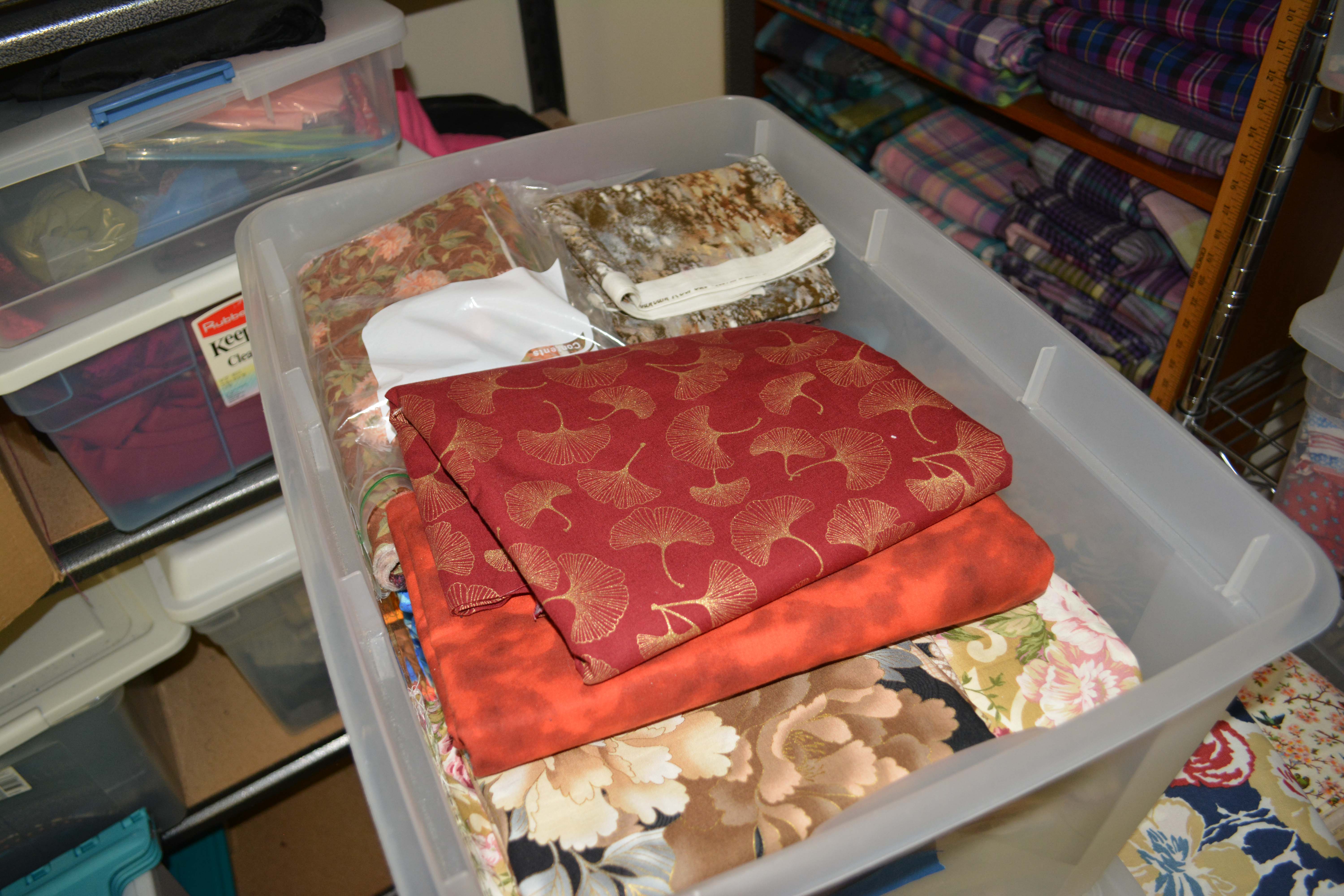 Collection of Floral Printed Fabrics