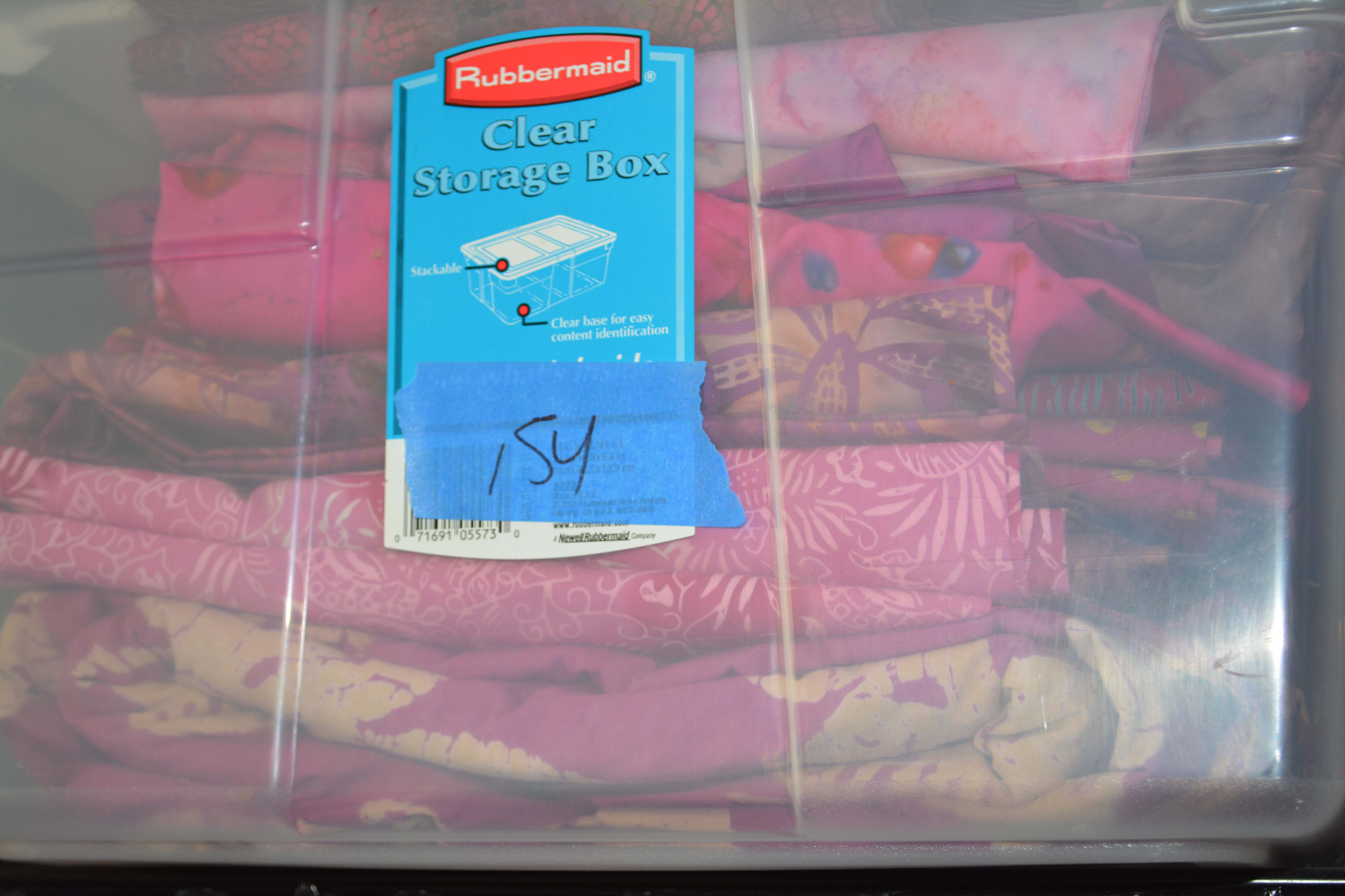 Collection of Fabric Including Batik Prints