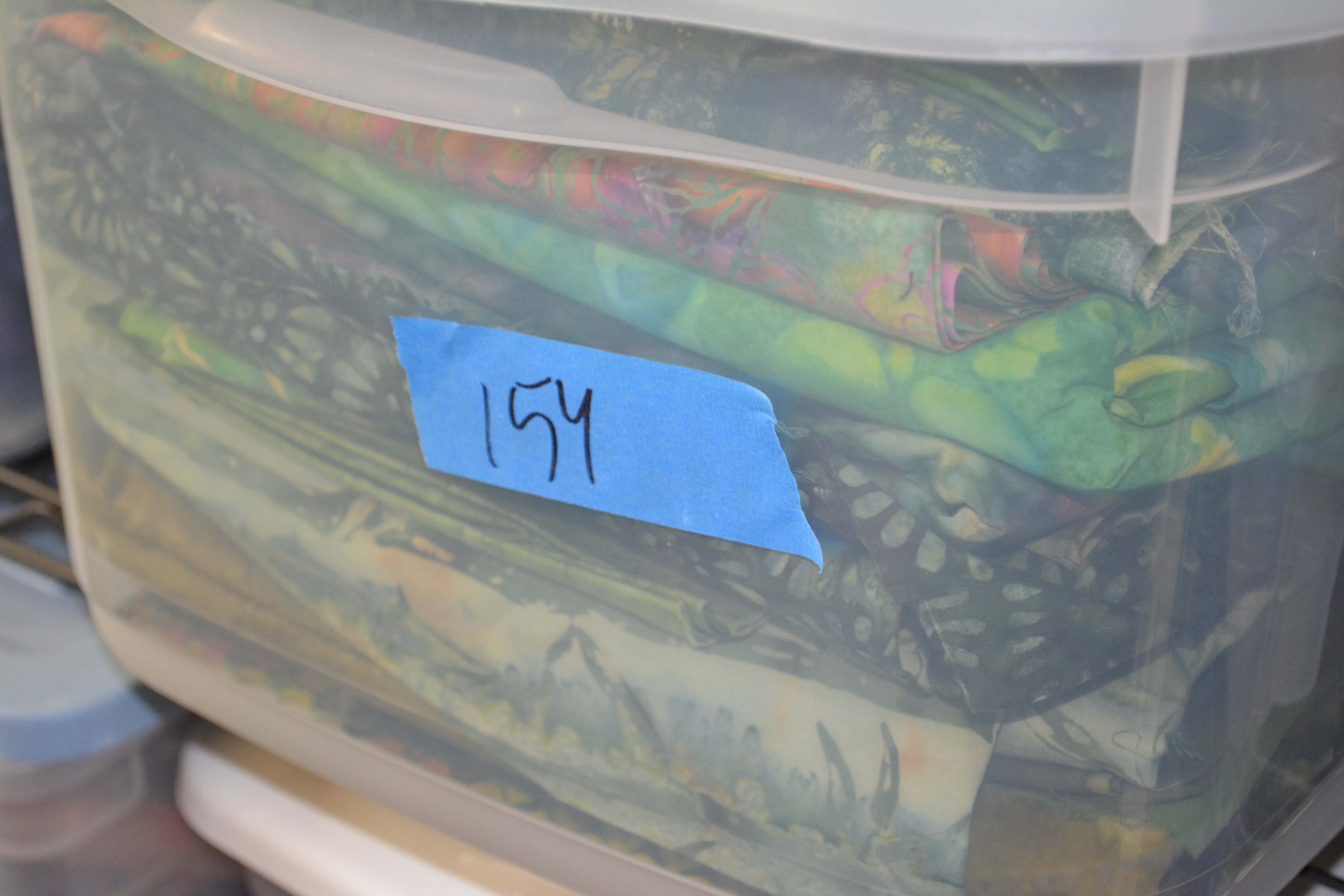 Collection of Fabric Including Batik Prints