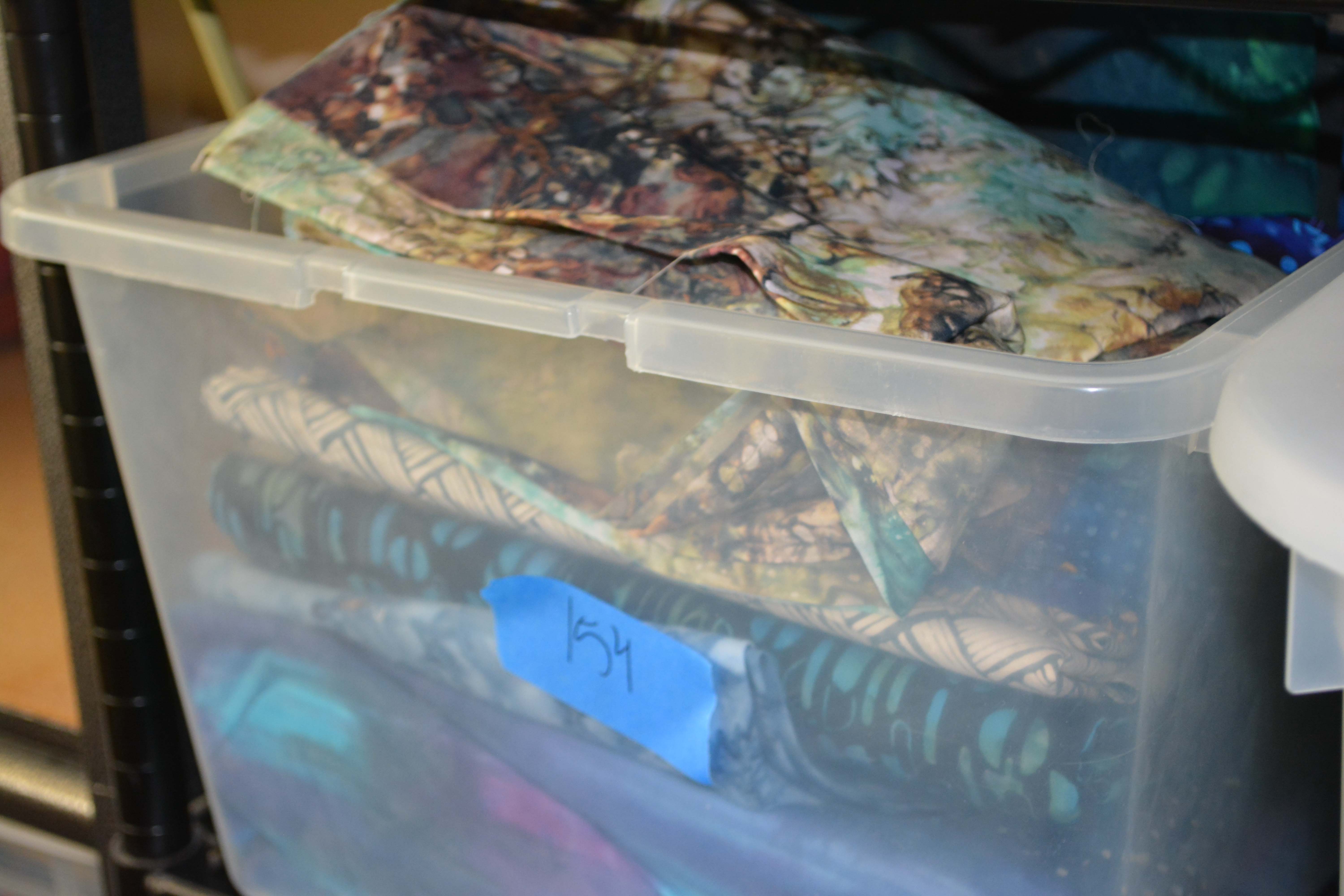 Collection of Fabric Including Batik Prints