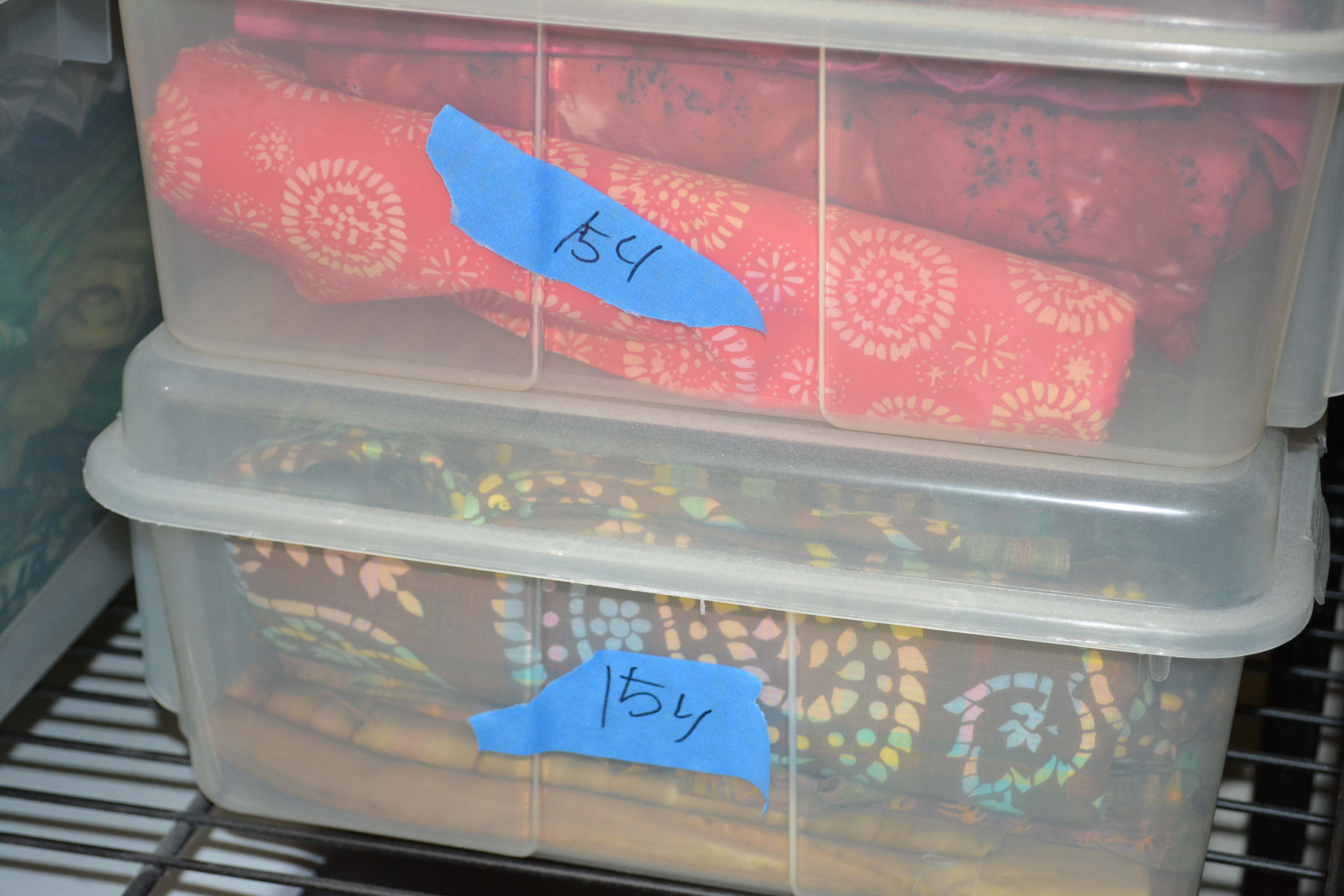 Collection of Fabric Including Batik Prints