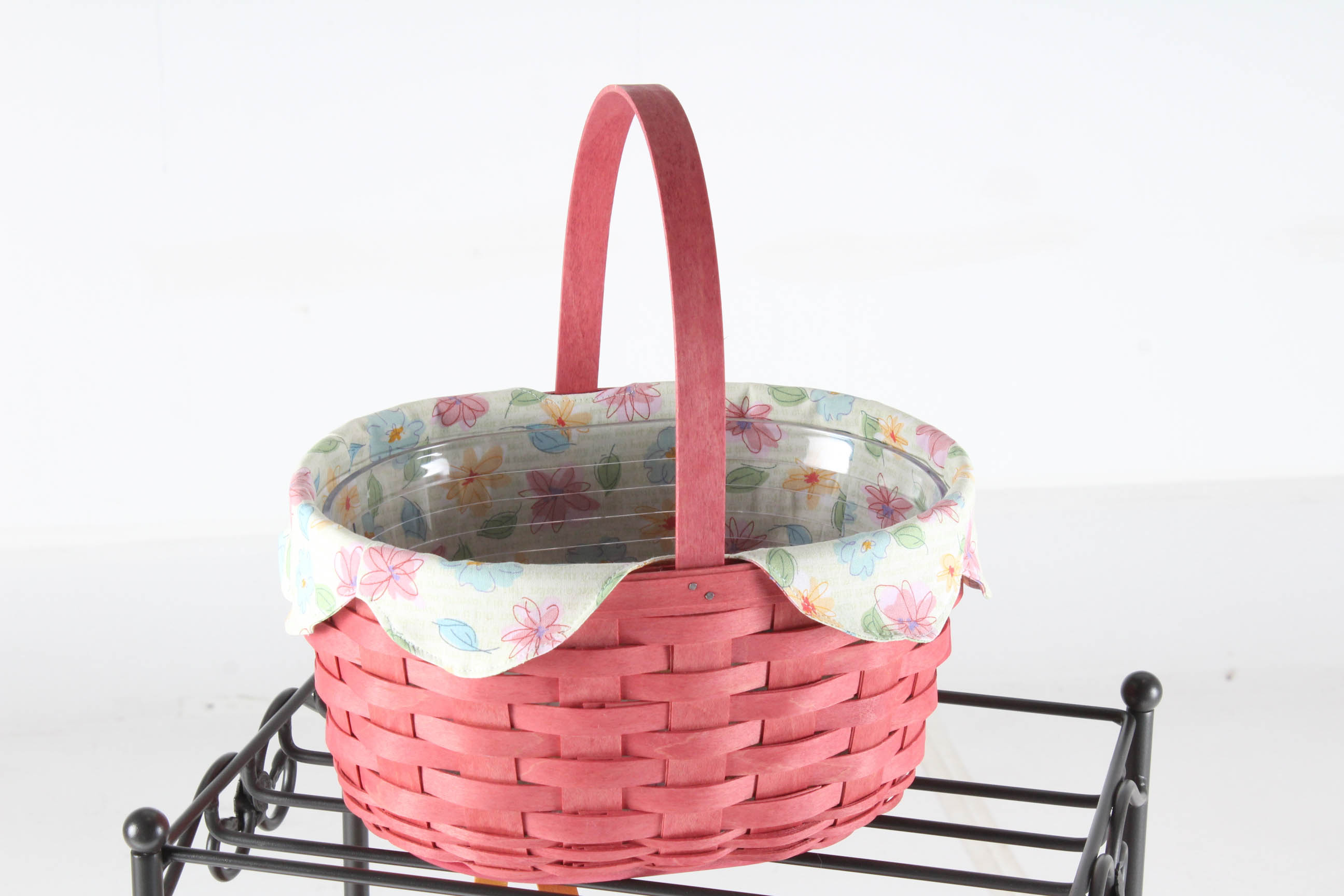 Longaberger Wrought Iron Stand and Baskets