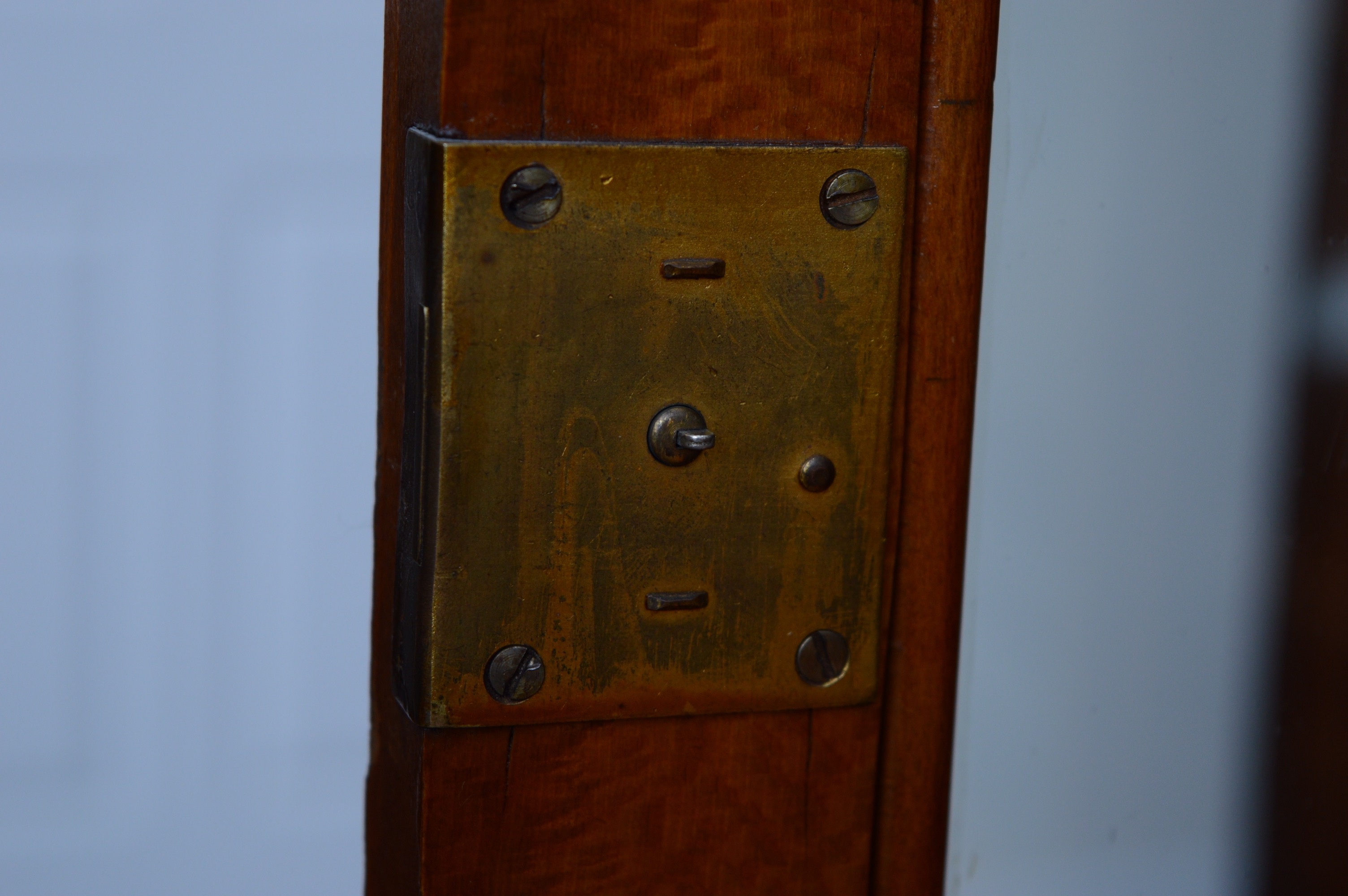 Antique Sycamore Wood Wall Unit