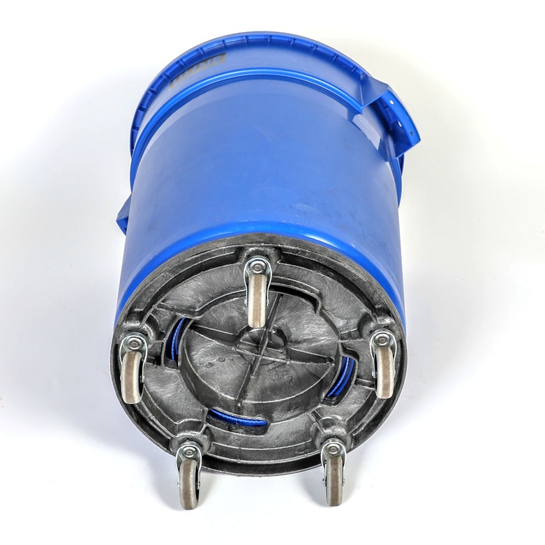 Two ULINE Trash Cans