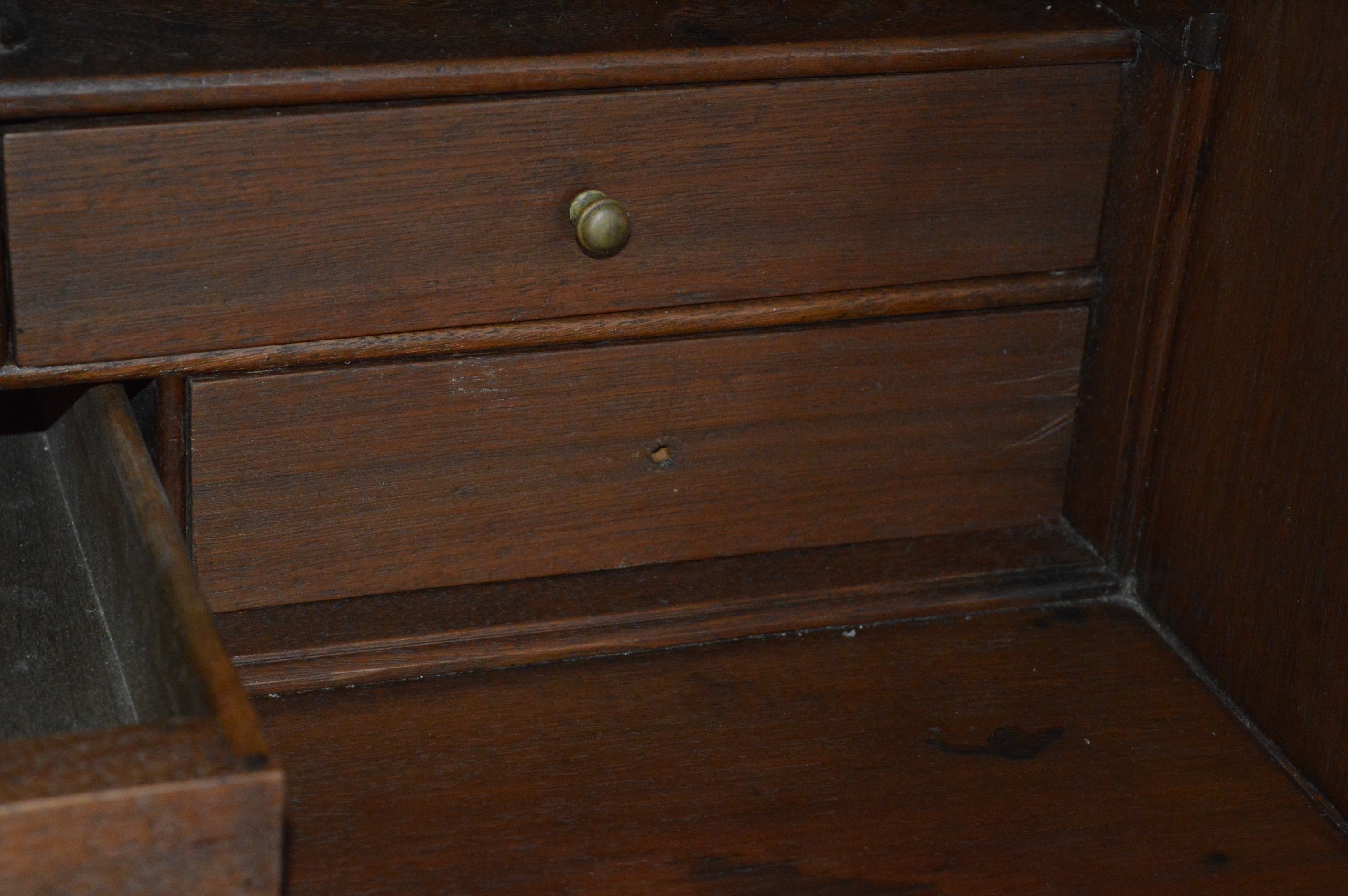 Antique Federal Style Walnut Secretary Desk