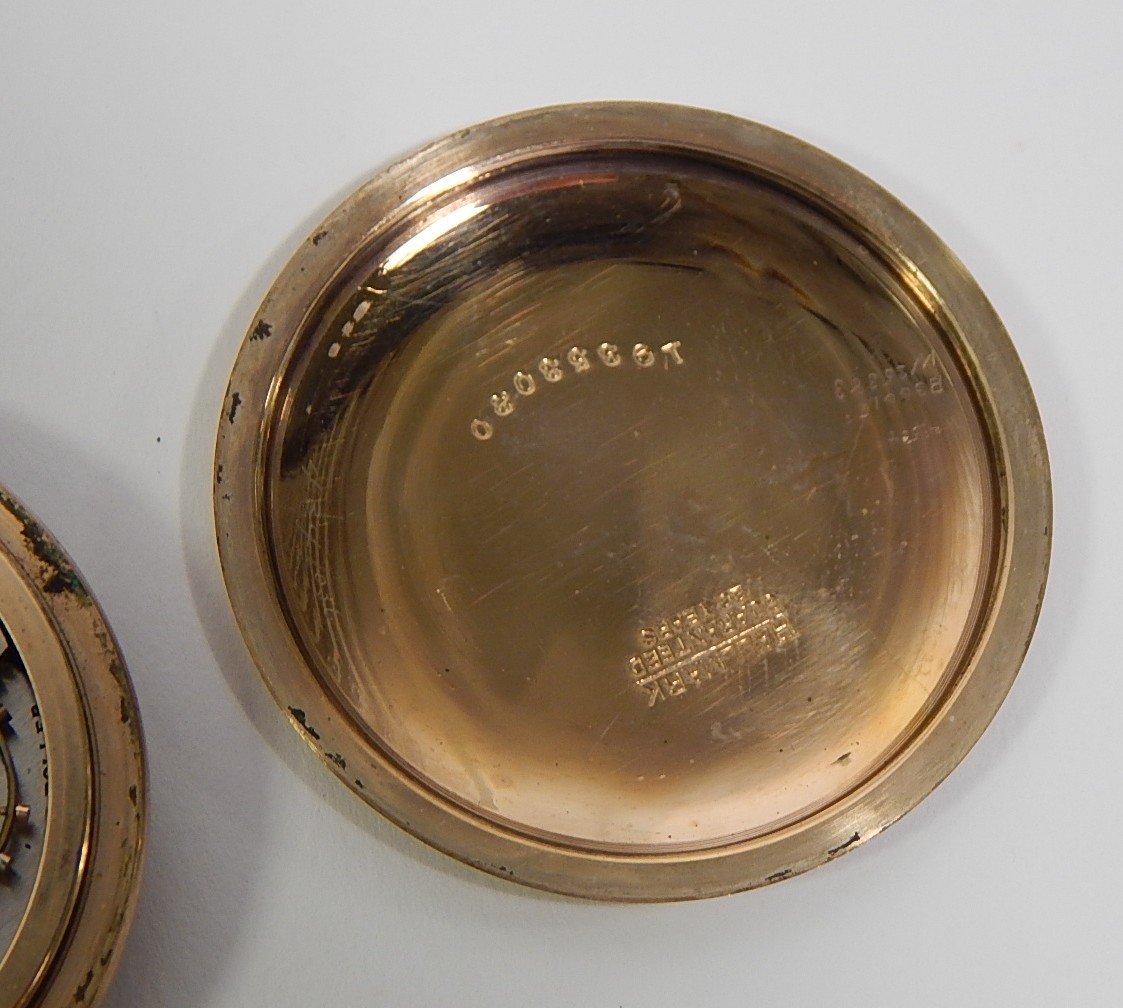 Vintage Hallmark Pocket Watch with Coin Fob and Chain