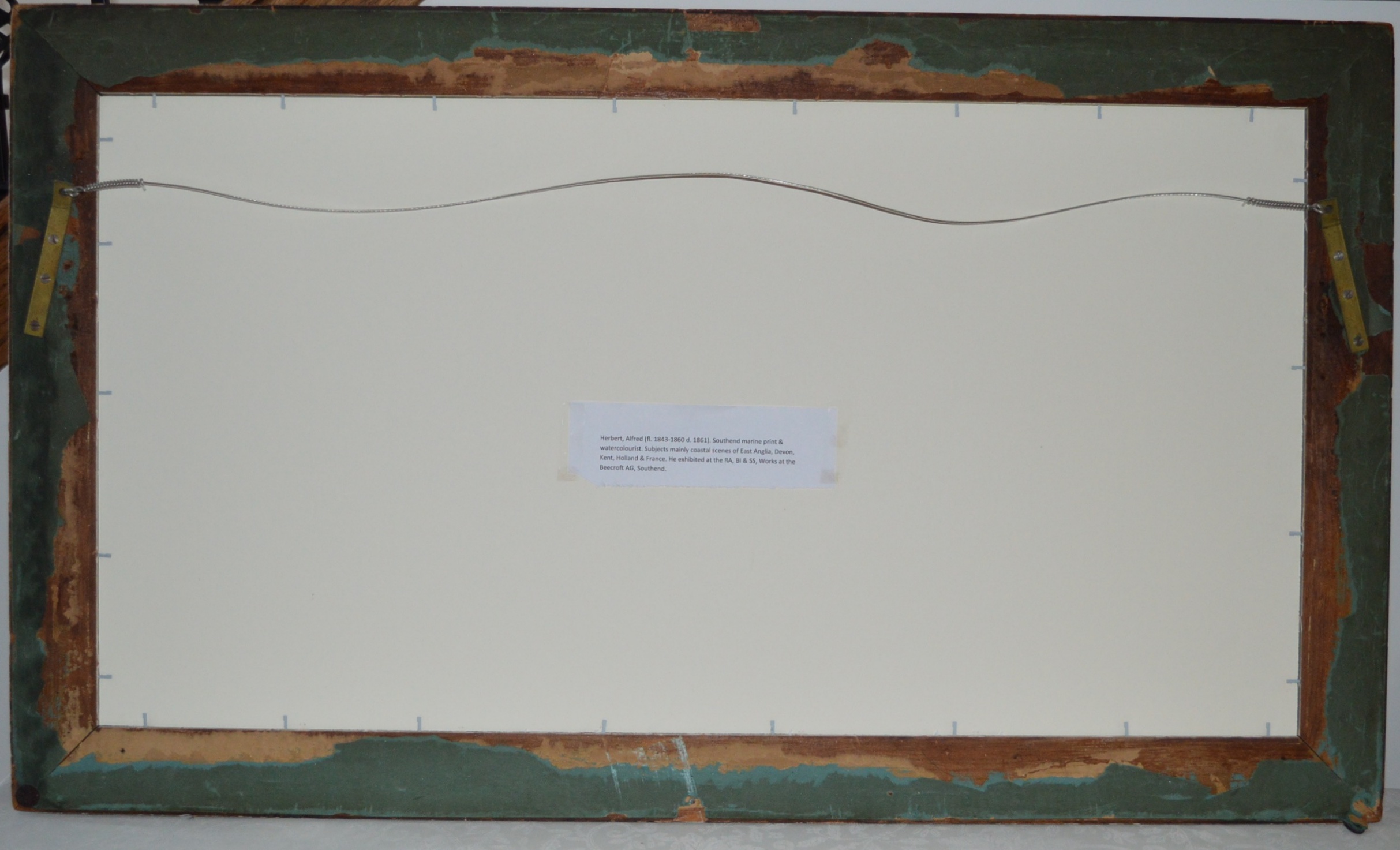 Albert Herbert Original Watercolor