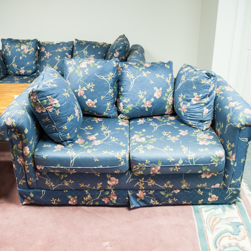 Floral Loveseat