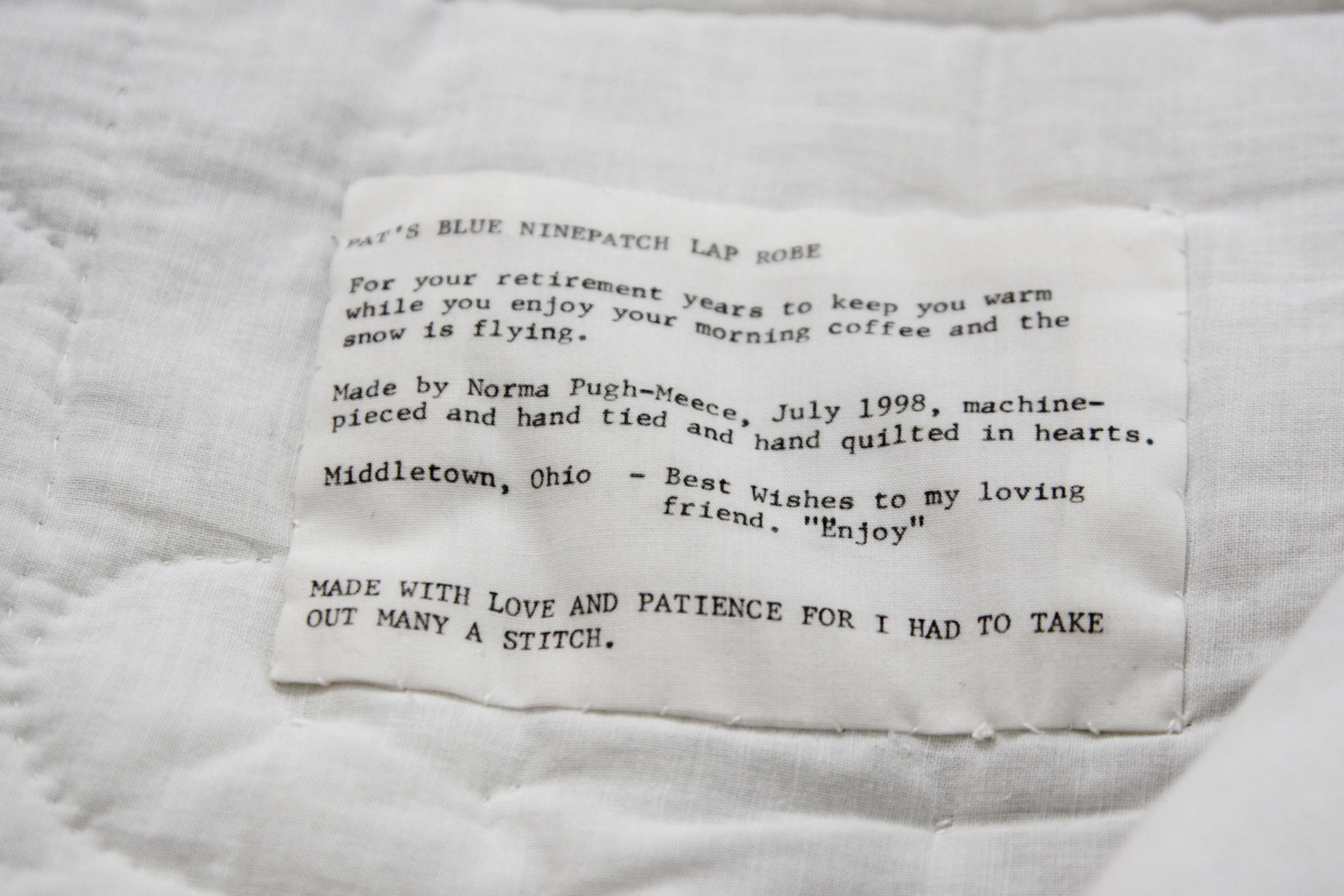 Quilt Stand and Quilts