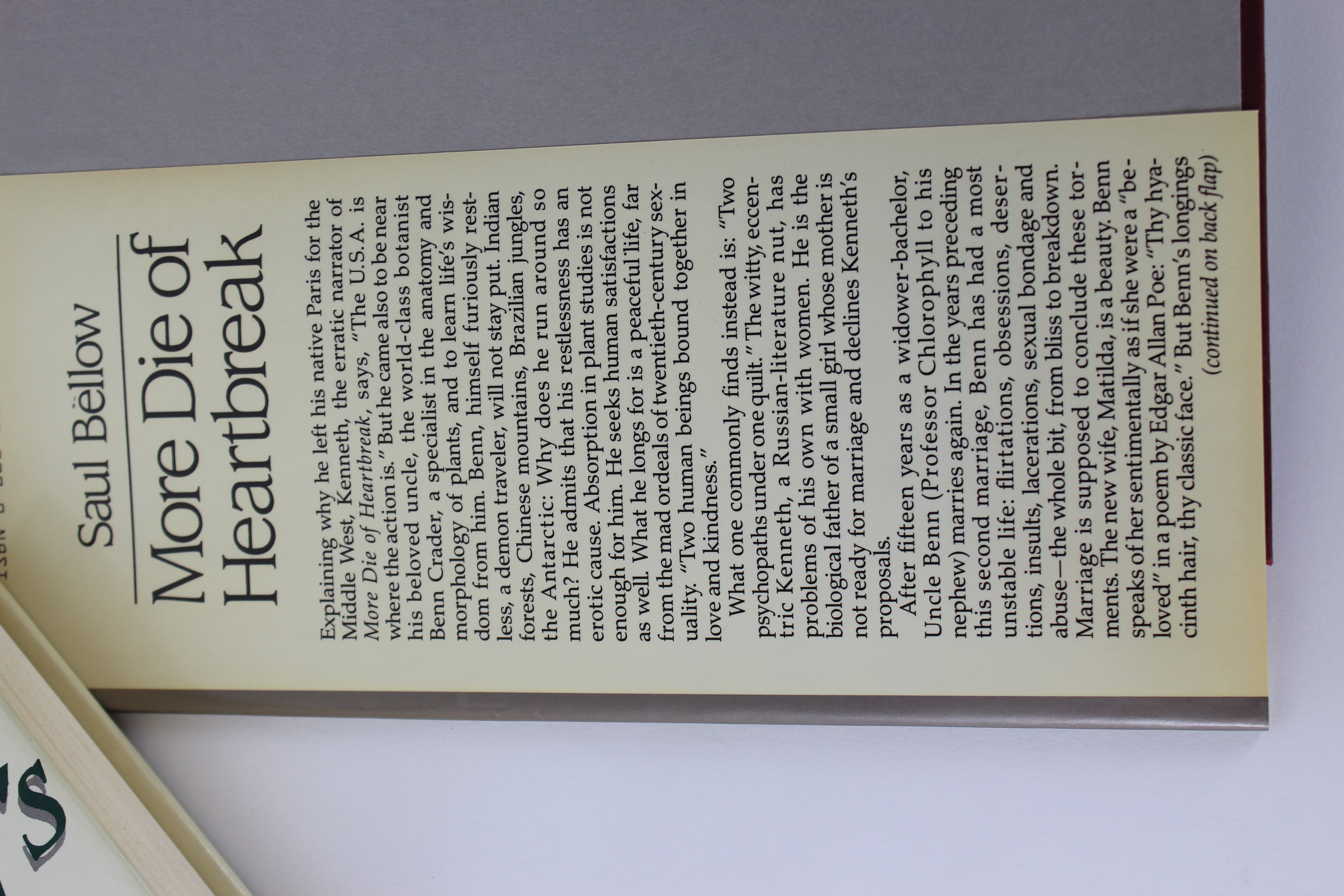 Five Saul Bellow Novels, Three First Editions