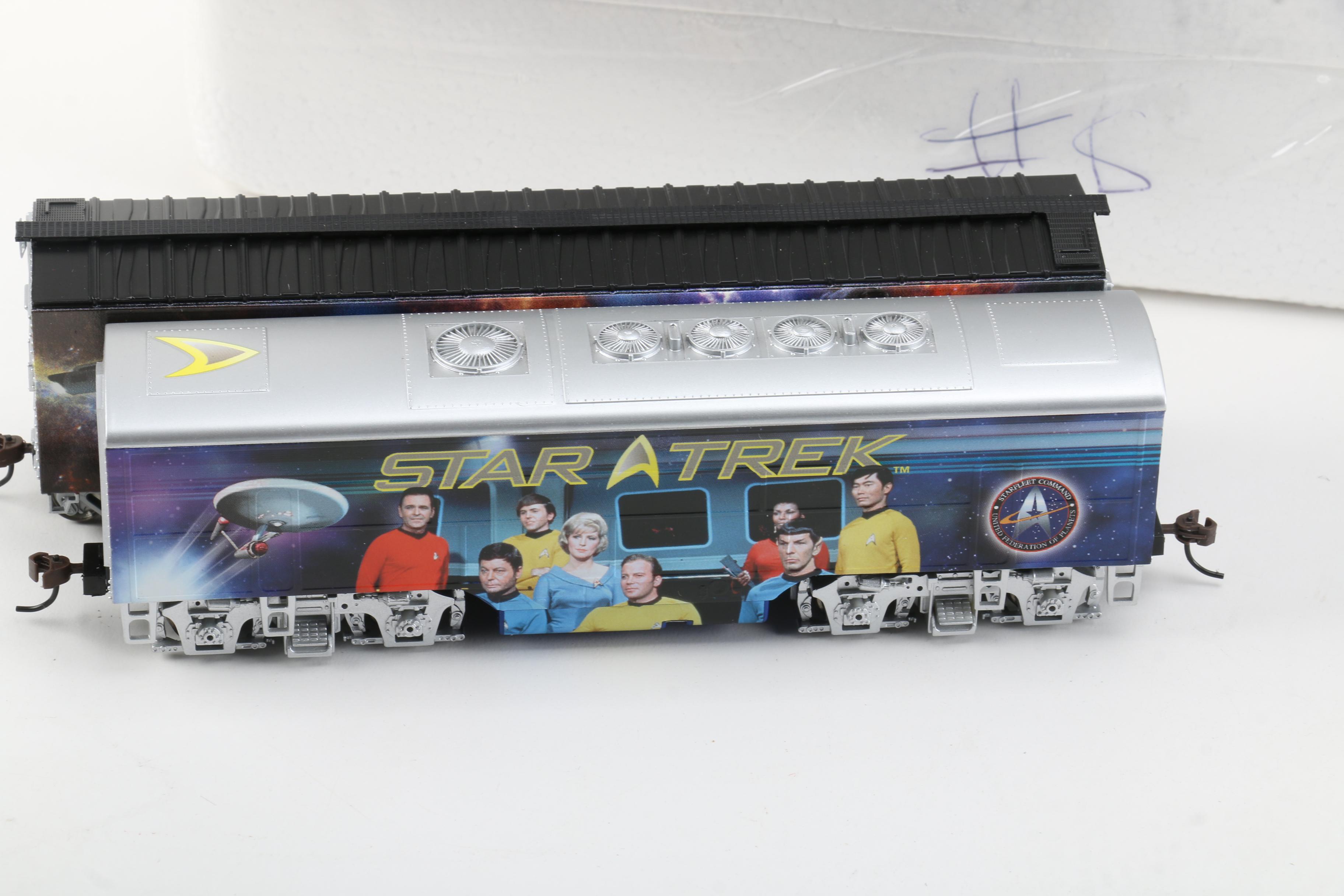 "Star Trek" Train Cars by Hawthorne Village and Bachmann