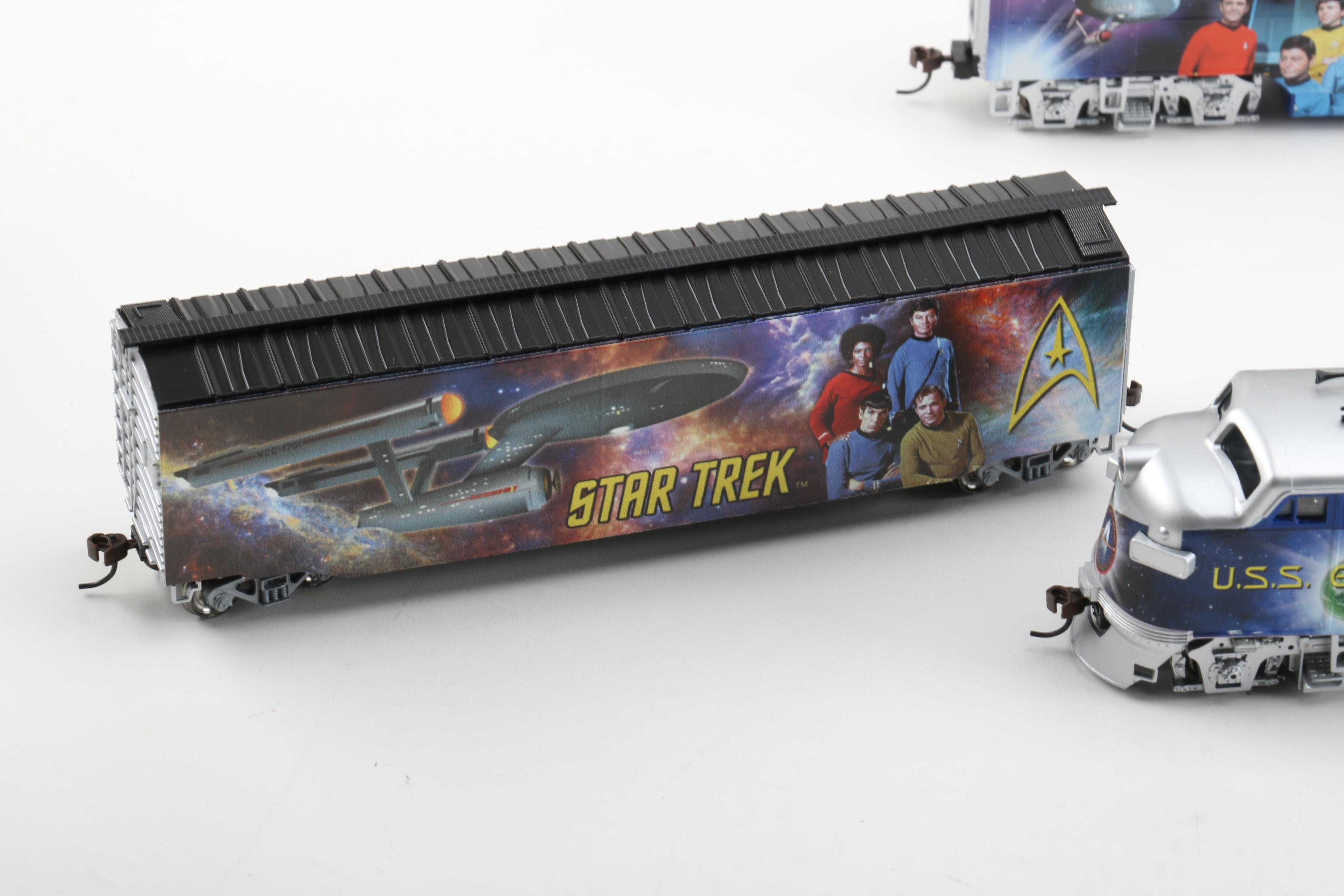 "Star Trek" Train Cars by Hawthorne Village and Bachmann