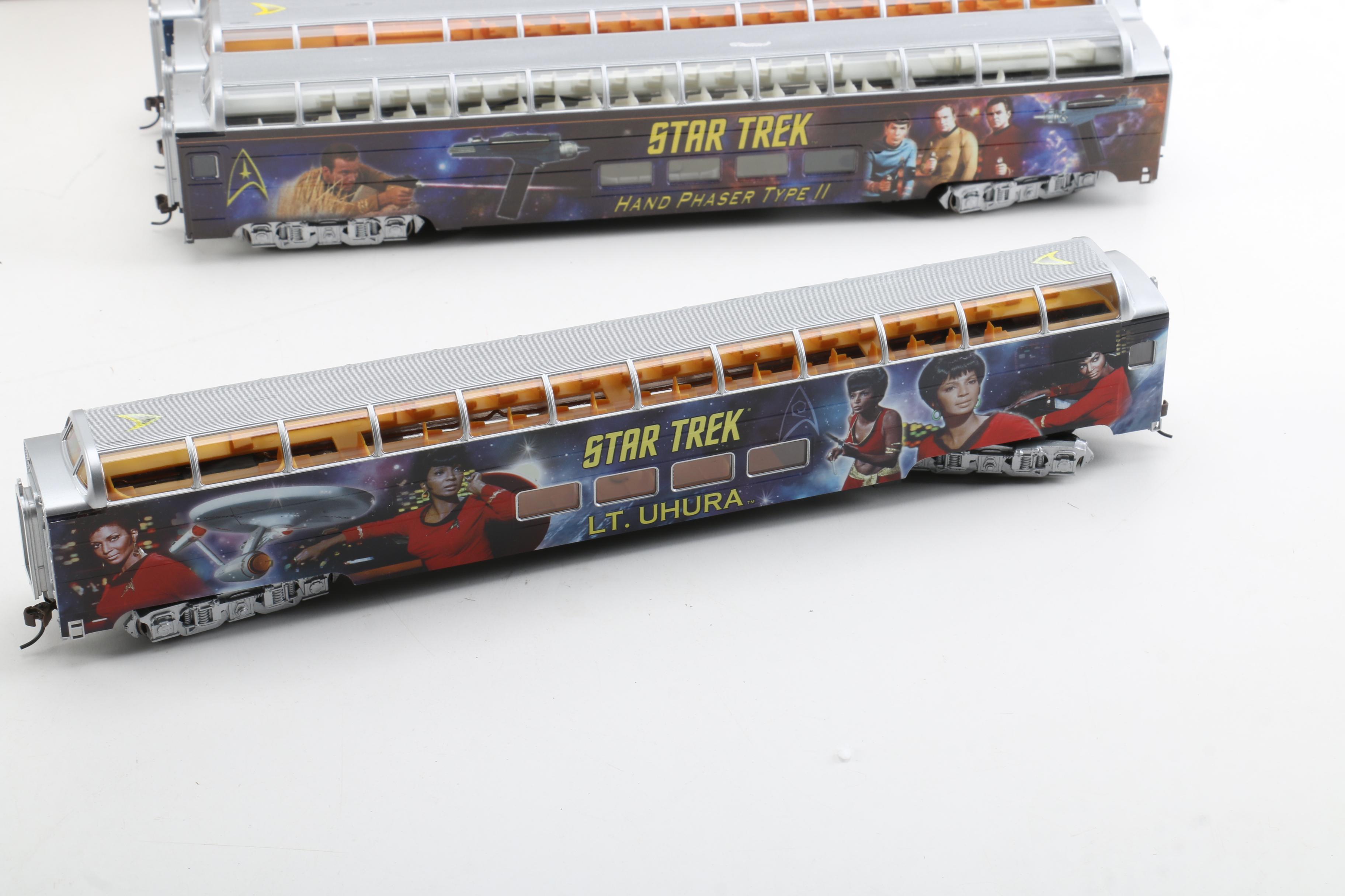"Star Trek" Train Cars by Hawthorne Village and Bachmann