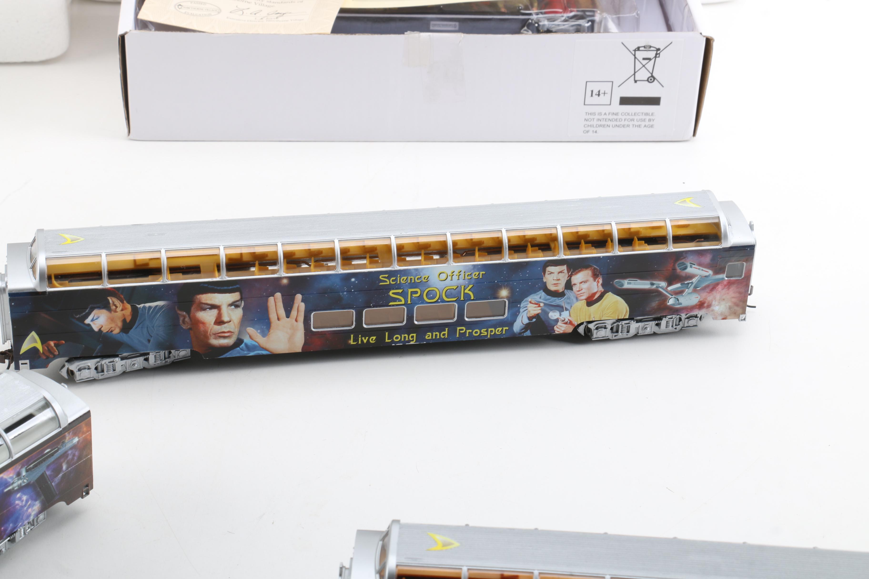 "Star Trek" Train Cars by Hawthorne Village and Bachmann