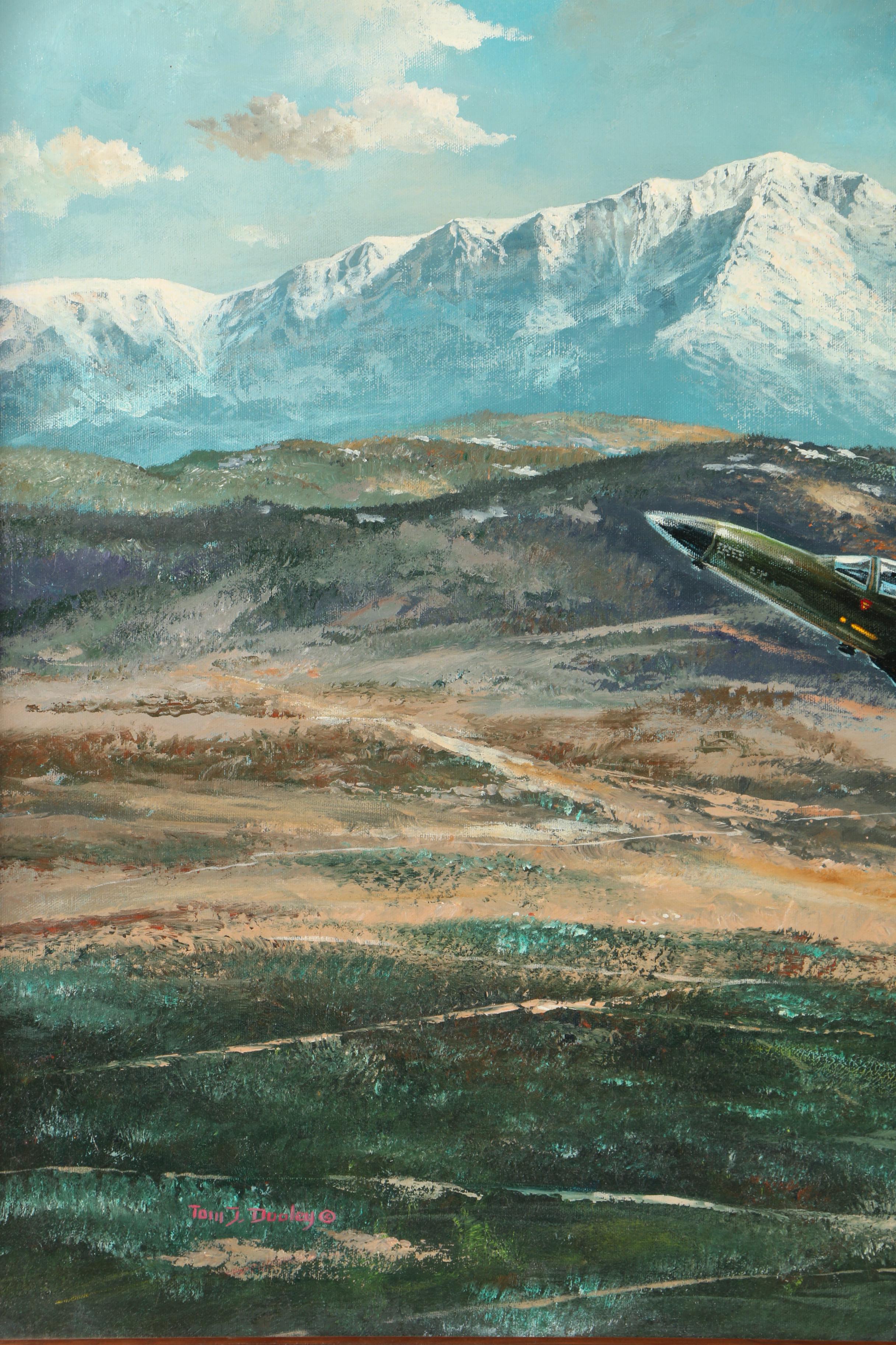 Tom J. Dooley Oil Painting