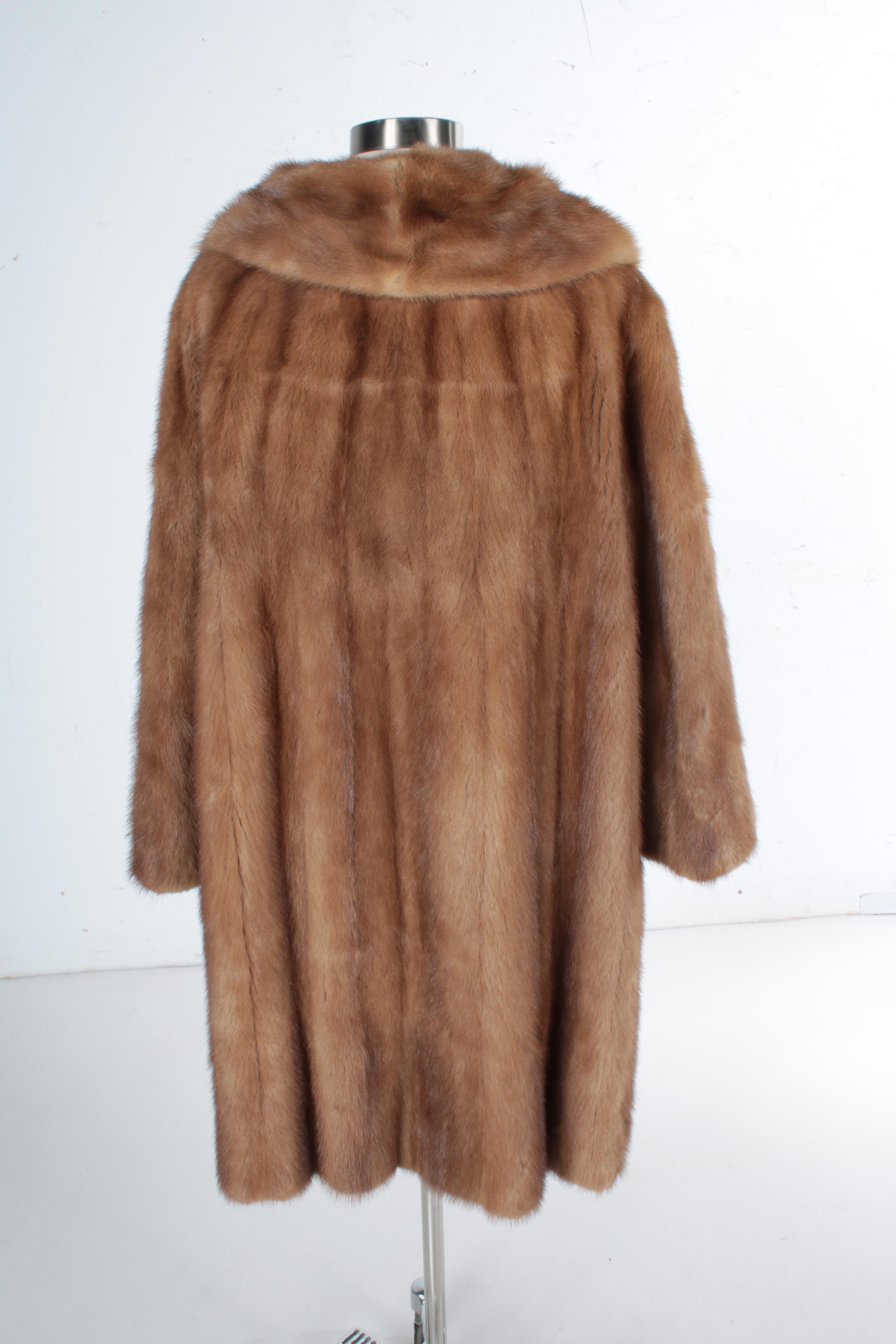 Vintage Mink Fur Coat