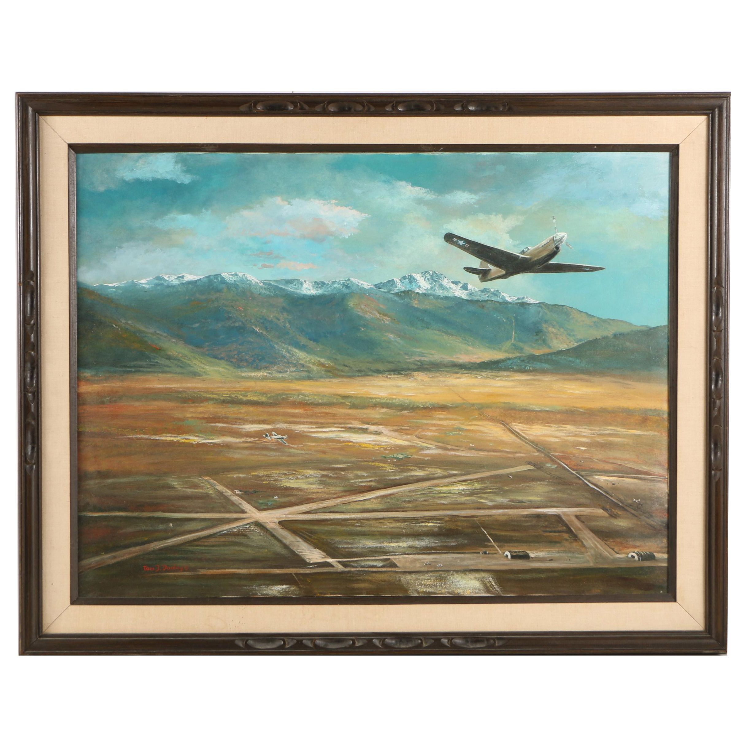 Tom J. Dooley Oil Painting