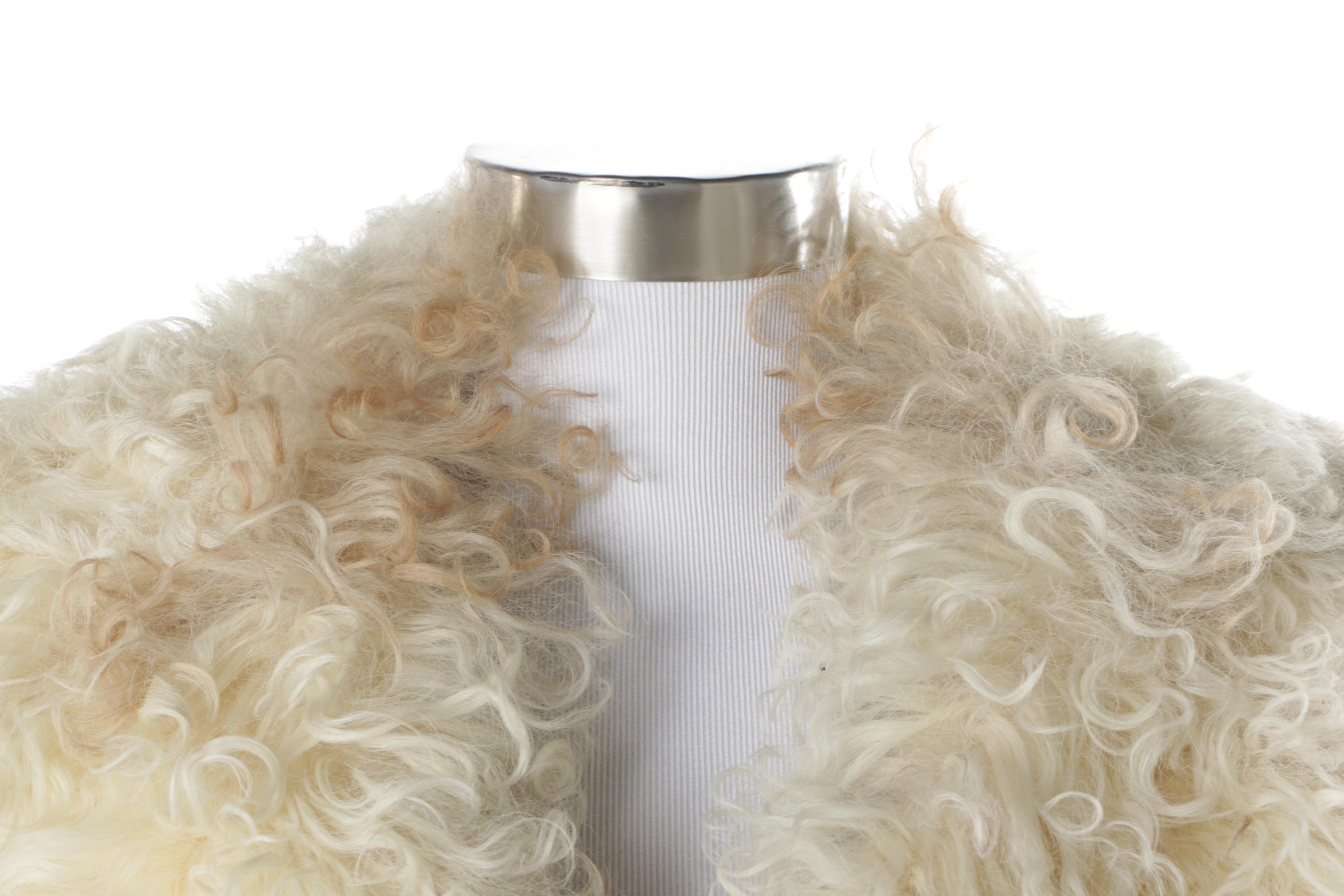 Mongolian Lamb Fur Coat