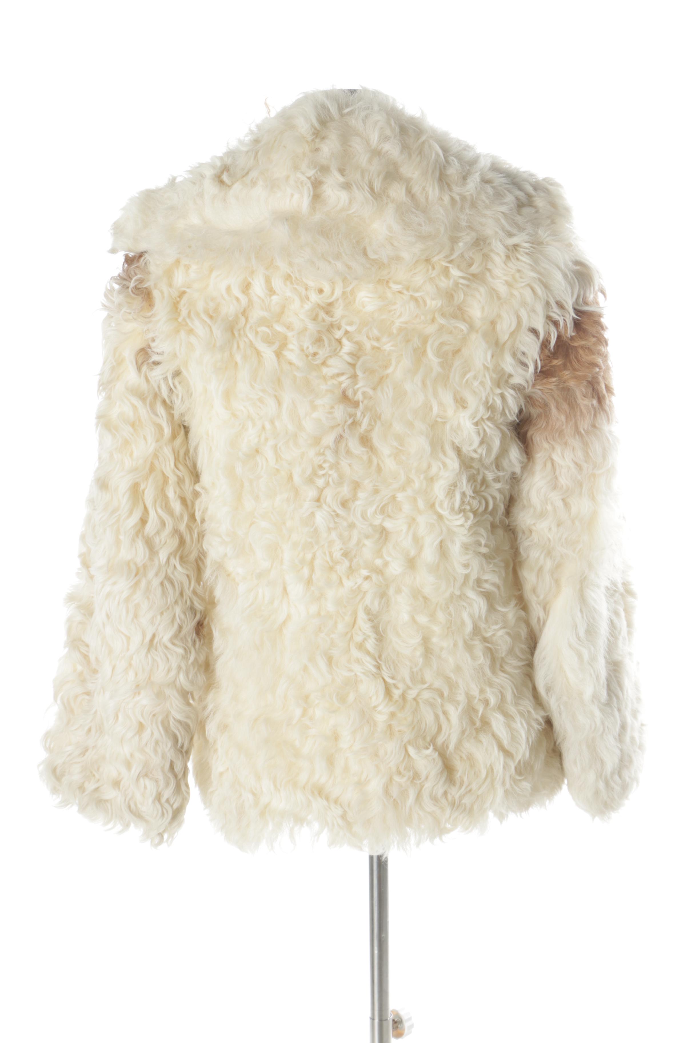 Mongolian Lamb Fur Coat