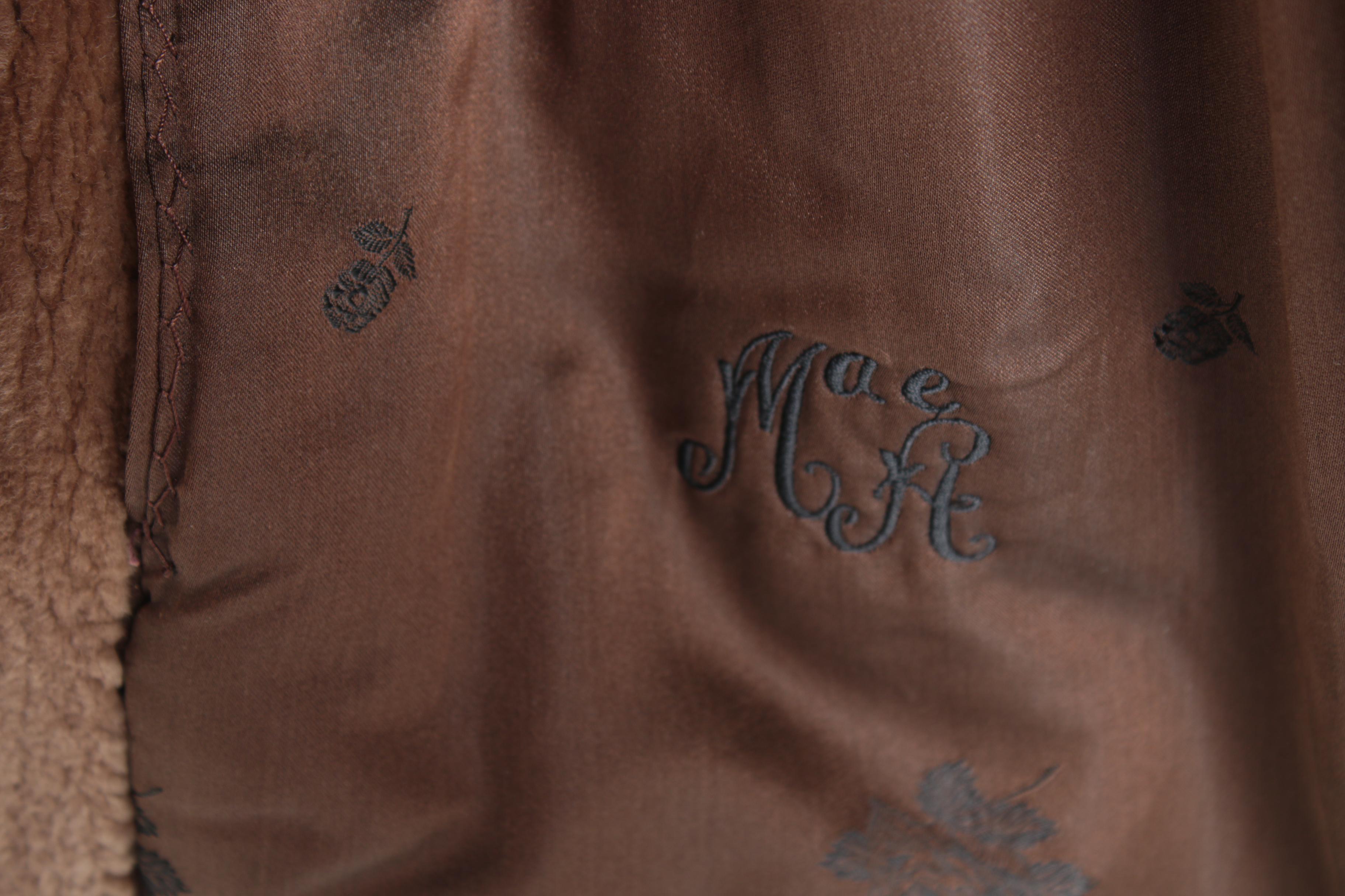 Vintage Sheared Beaver Fur Coat