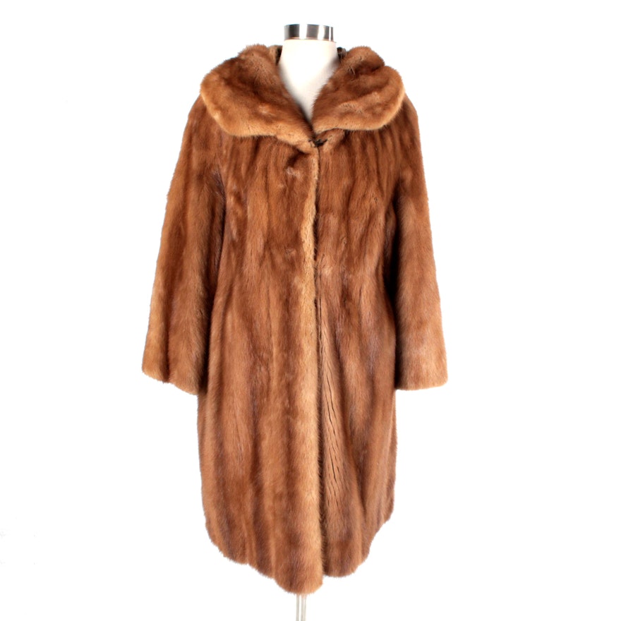 Vintage Mink Fur Coat