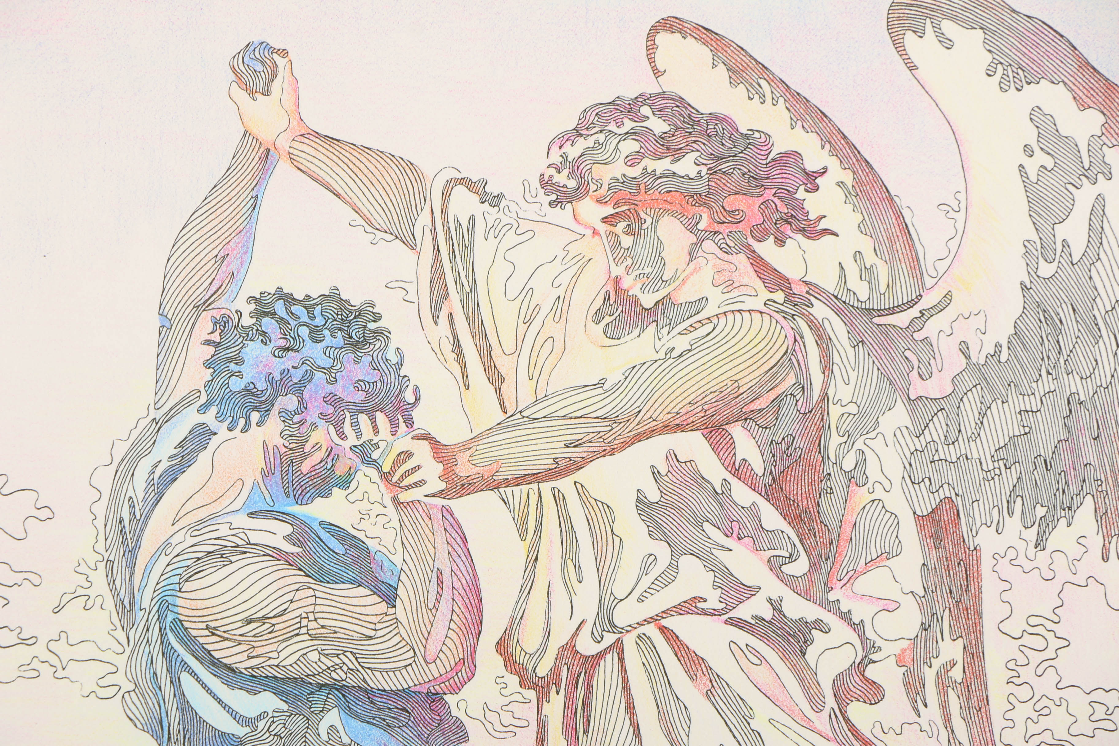 Guillaume Azoulay Gilcee "Jacob's Struggle"