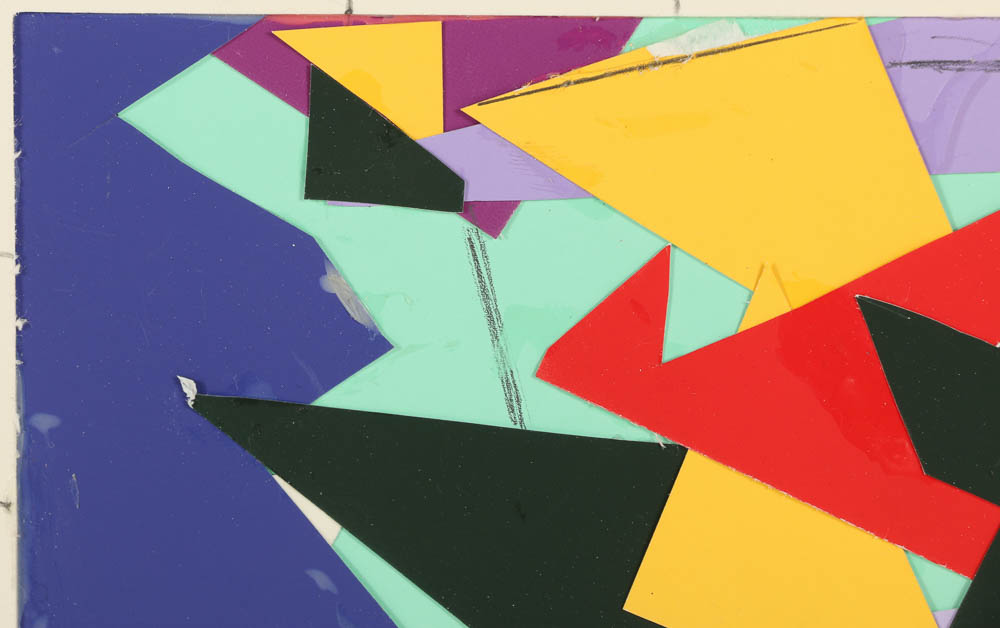 Ricardo Morin Color-Aid Collage Sketch