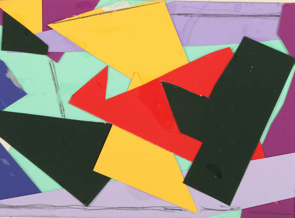 Ricardo Morin Color-Aid Collage Sketch