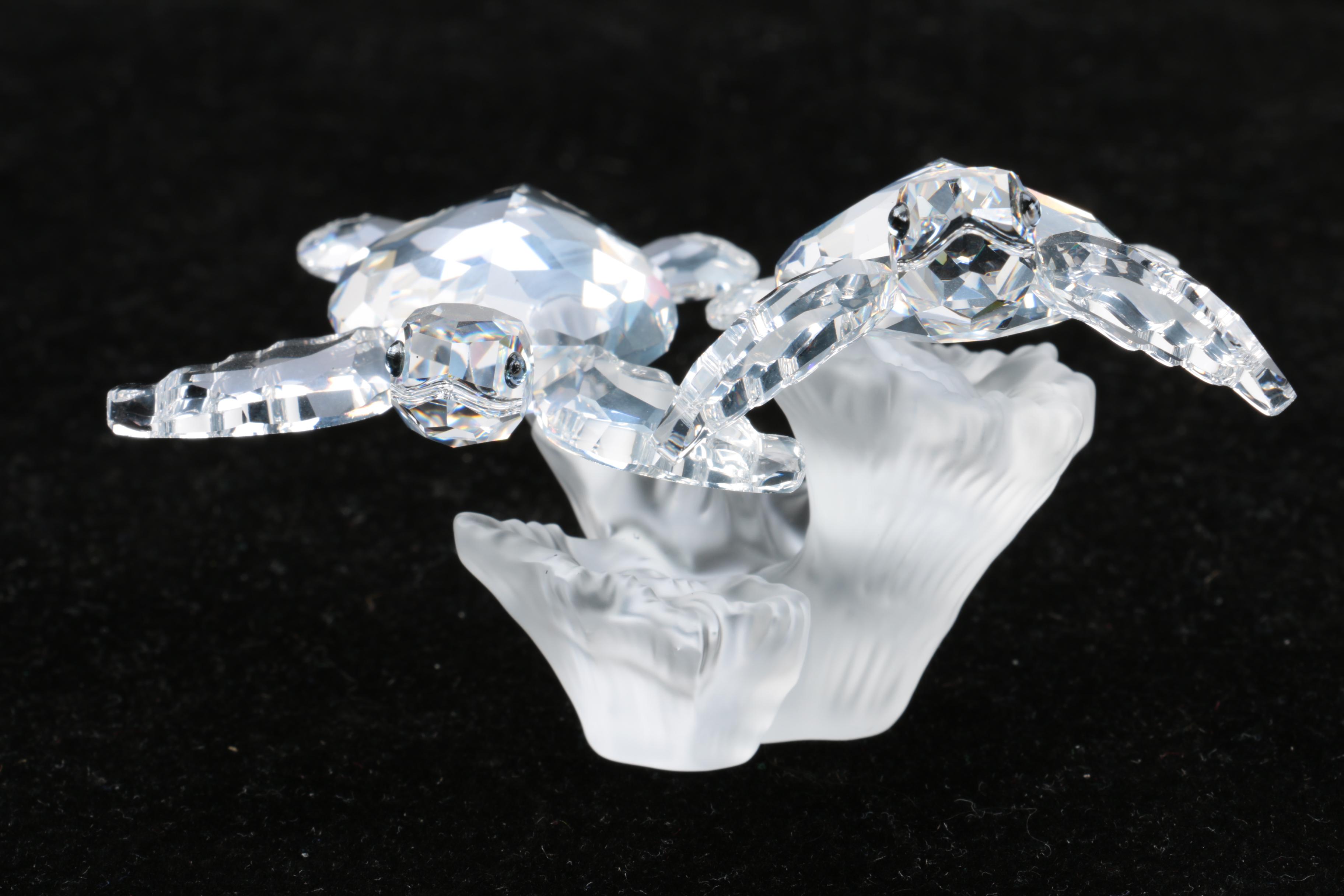 Swarovski "Baby Sea Turtles" Figurine