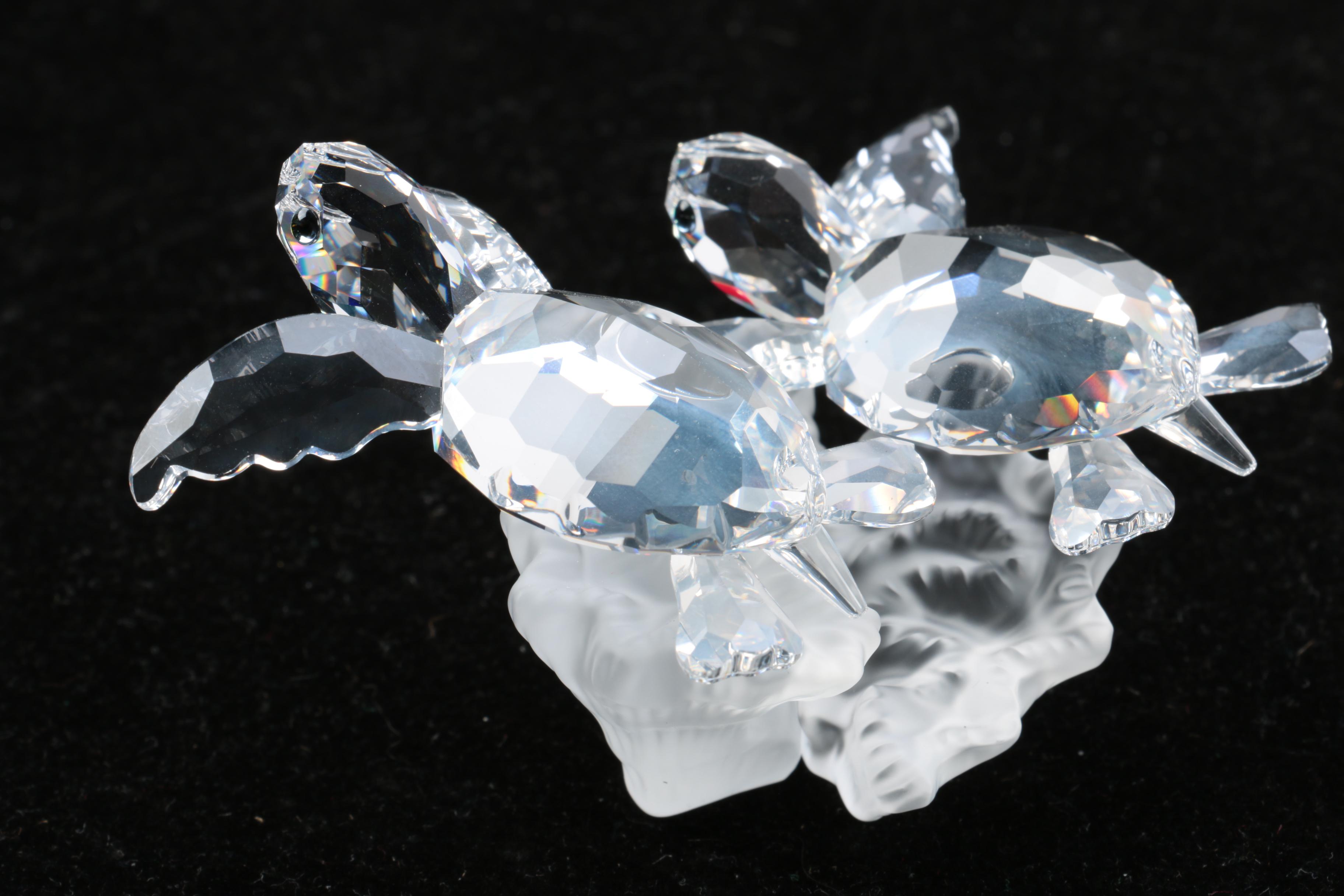 Swarovski "Baby Sea Turtles" Figurine