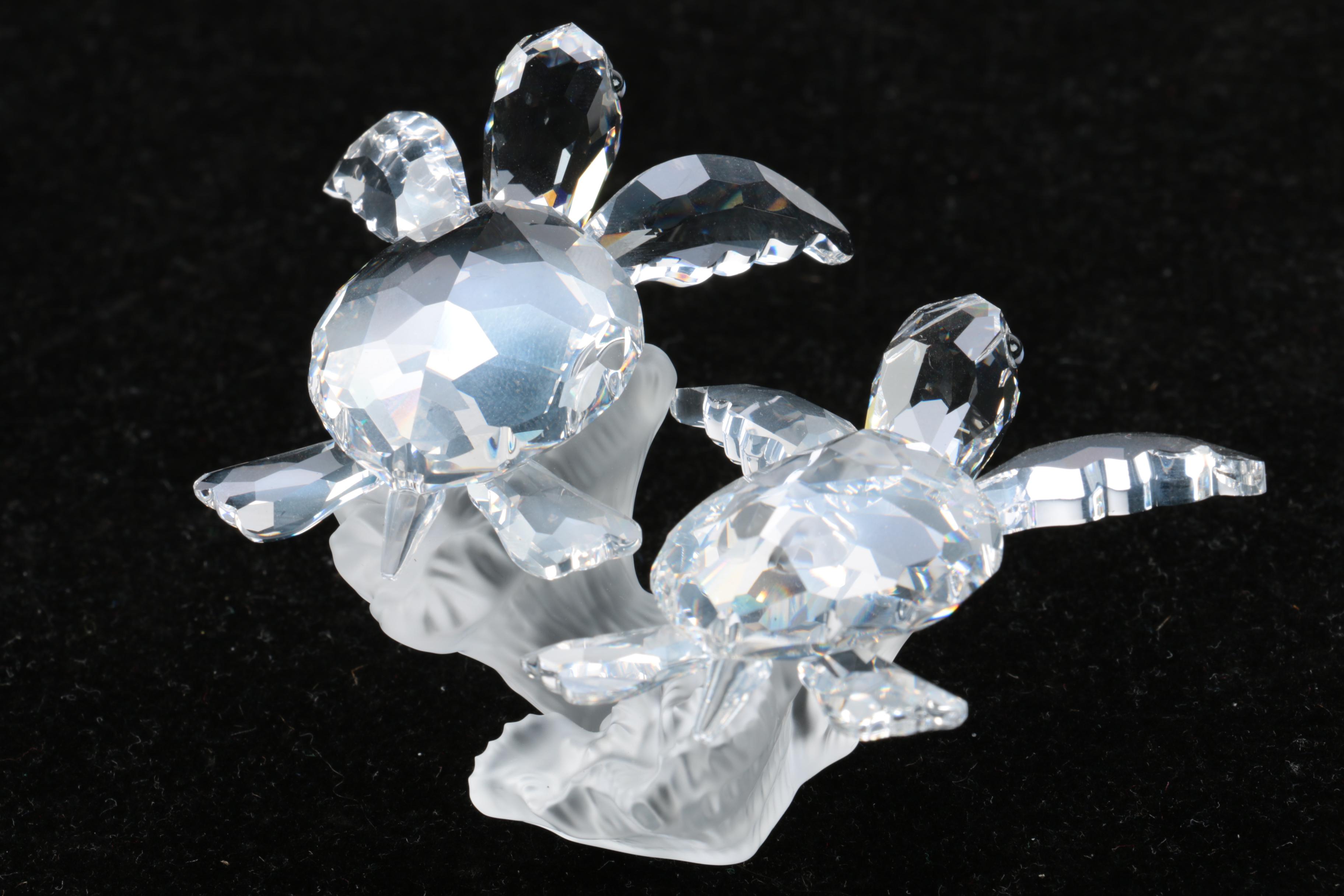 Swarovski "Baby Sea Turtles" Figurine