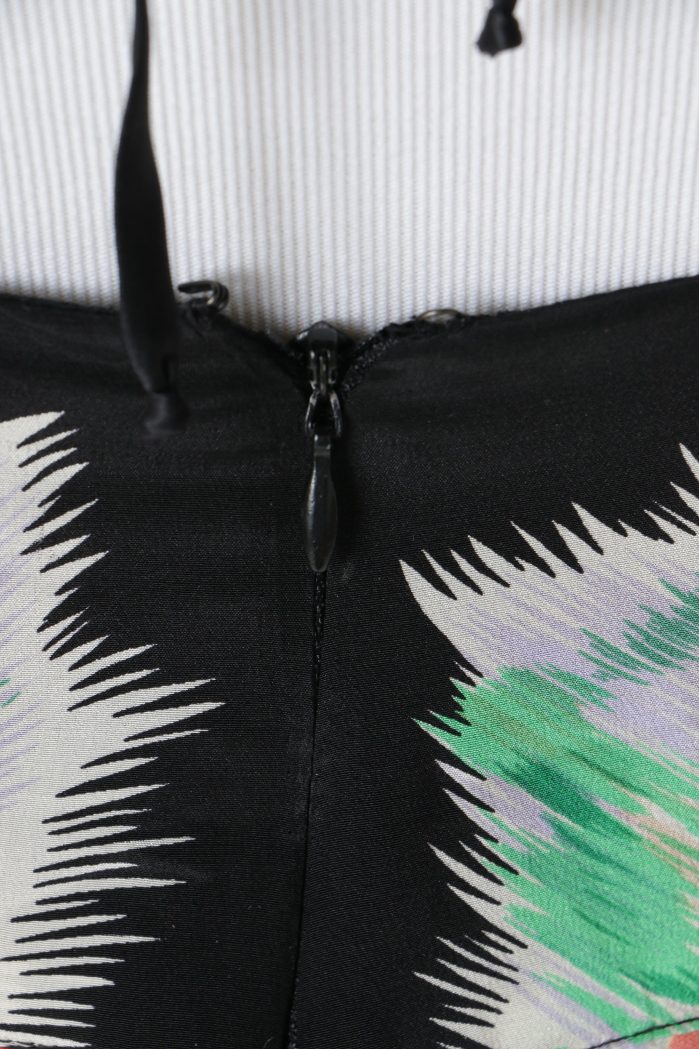 Anna Sui Floral Silk Dress