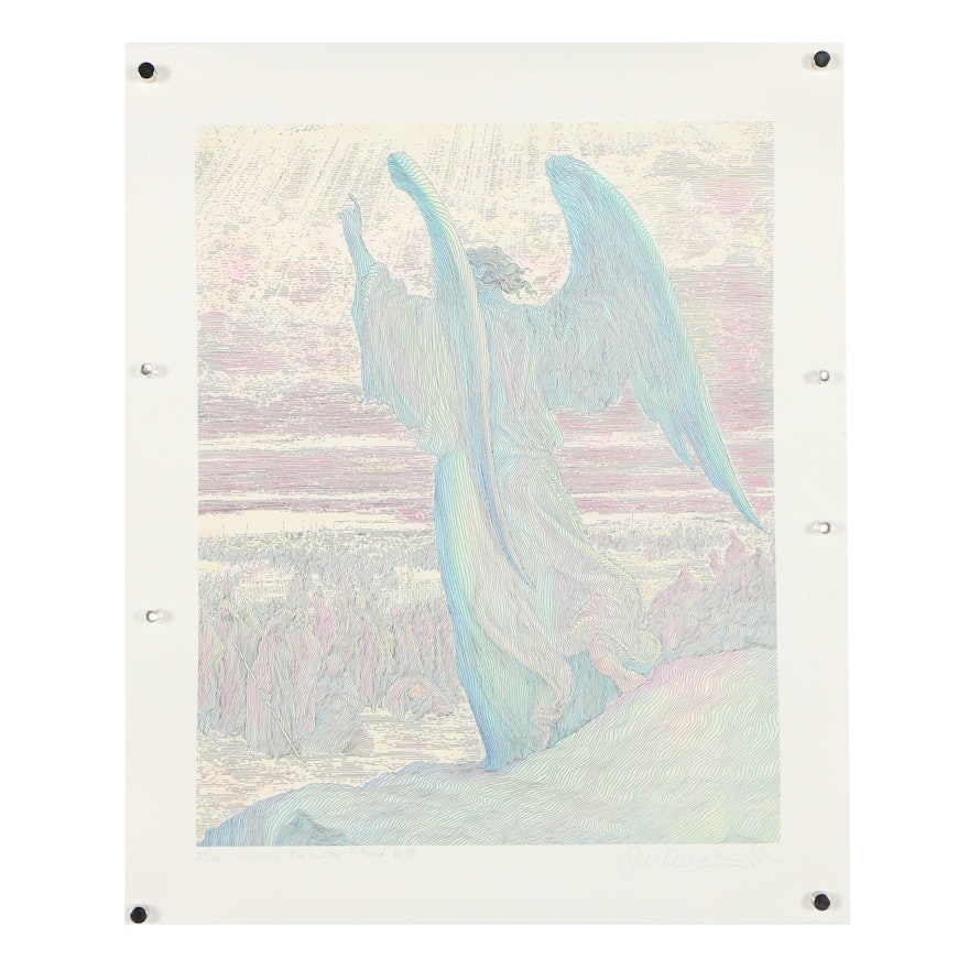 Guillaume Azoulay Limited Edition Giclee "Joshua's Encounter"