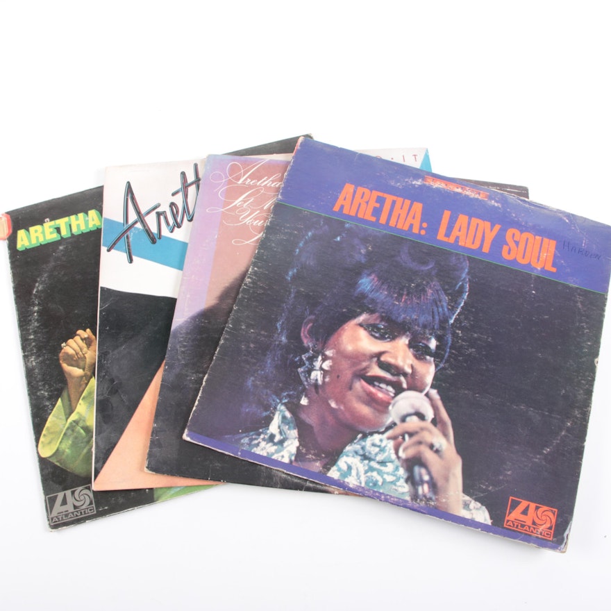 Aretha Franklin Records Featuring "Lady Soul" and "Soul '69"