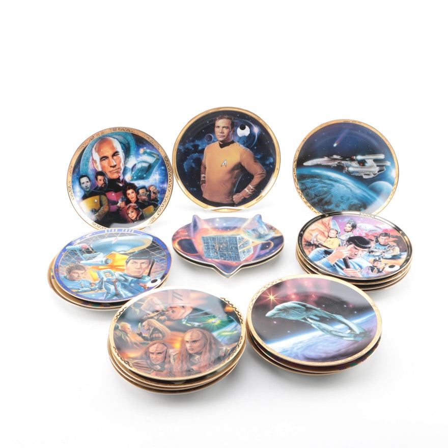 Hamilton Collection of "Star Trek" Collector Plates