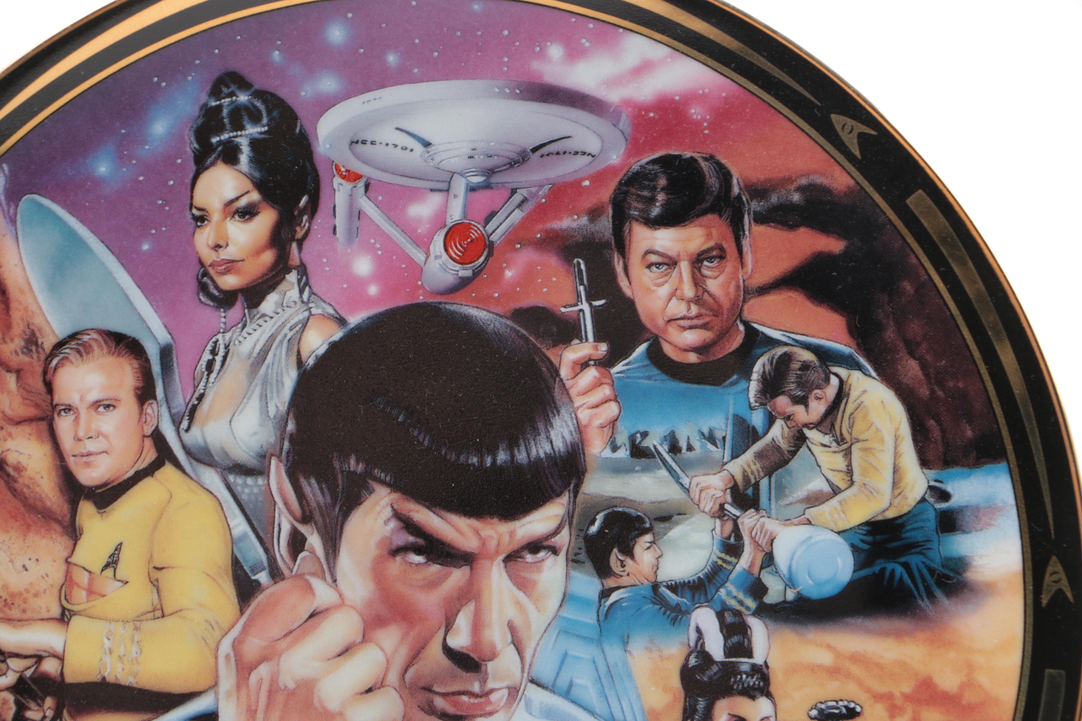 Hamilton Collection of "Star Trek" Collector Plates