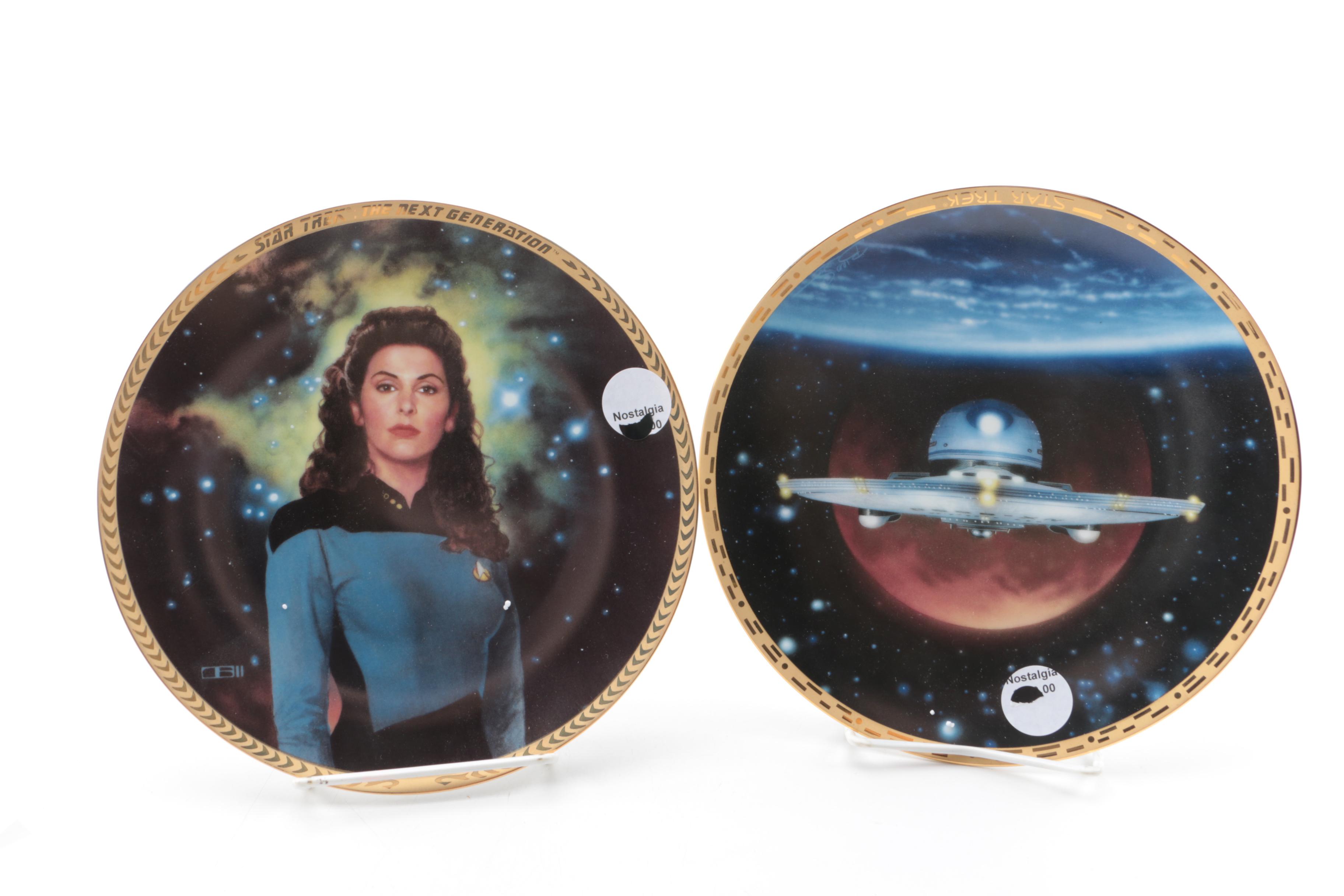 Hamilton Collection of "Star Trek" Collector Plates