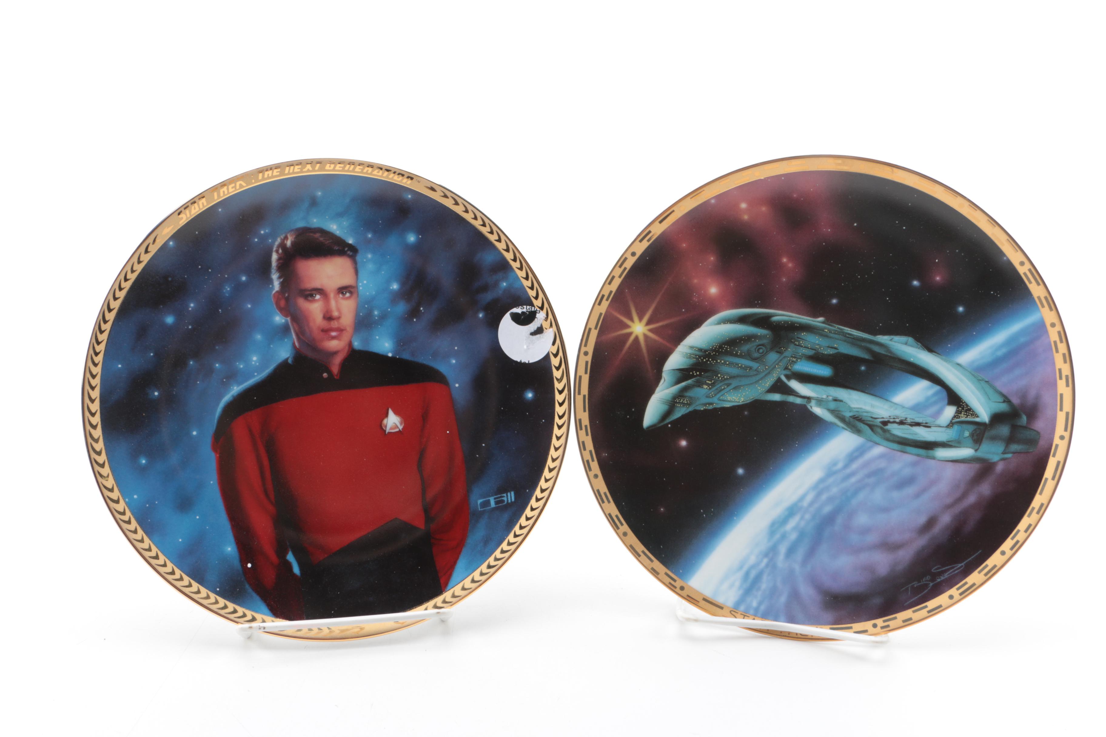 Hamilton Collection of "Star Trek" Collector Plates