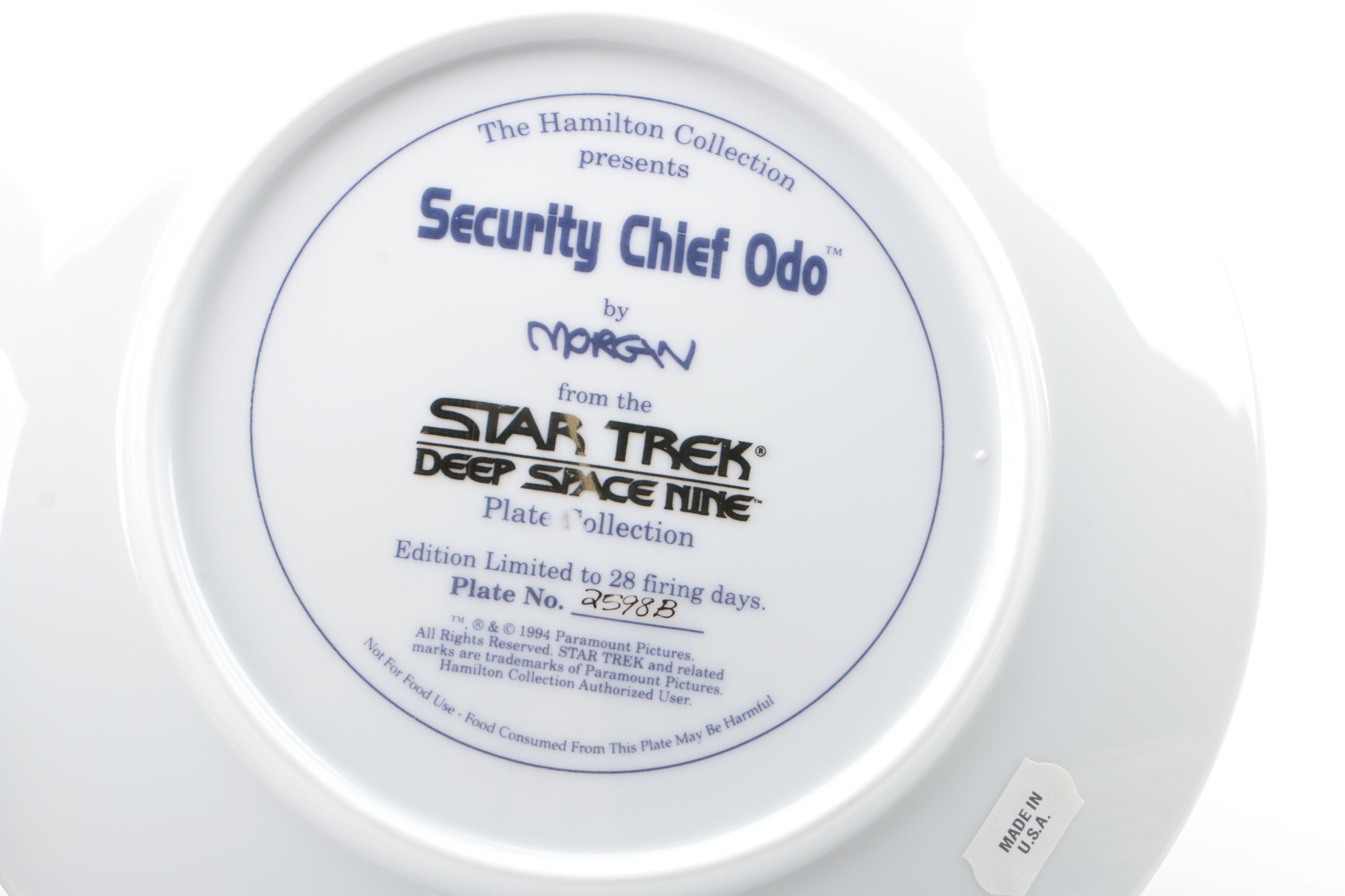 Hamilton Collection of "Star Trek" Collector Plates