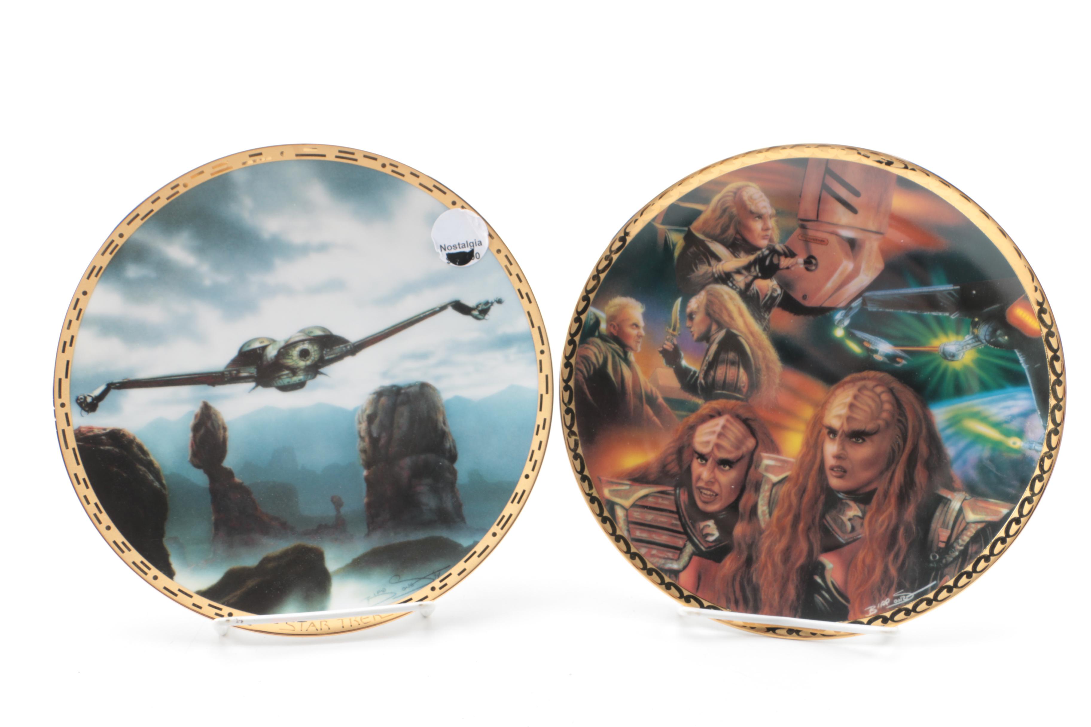 Hamilton Collection of "Star Trek" Collector Plates