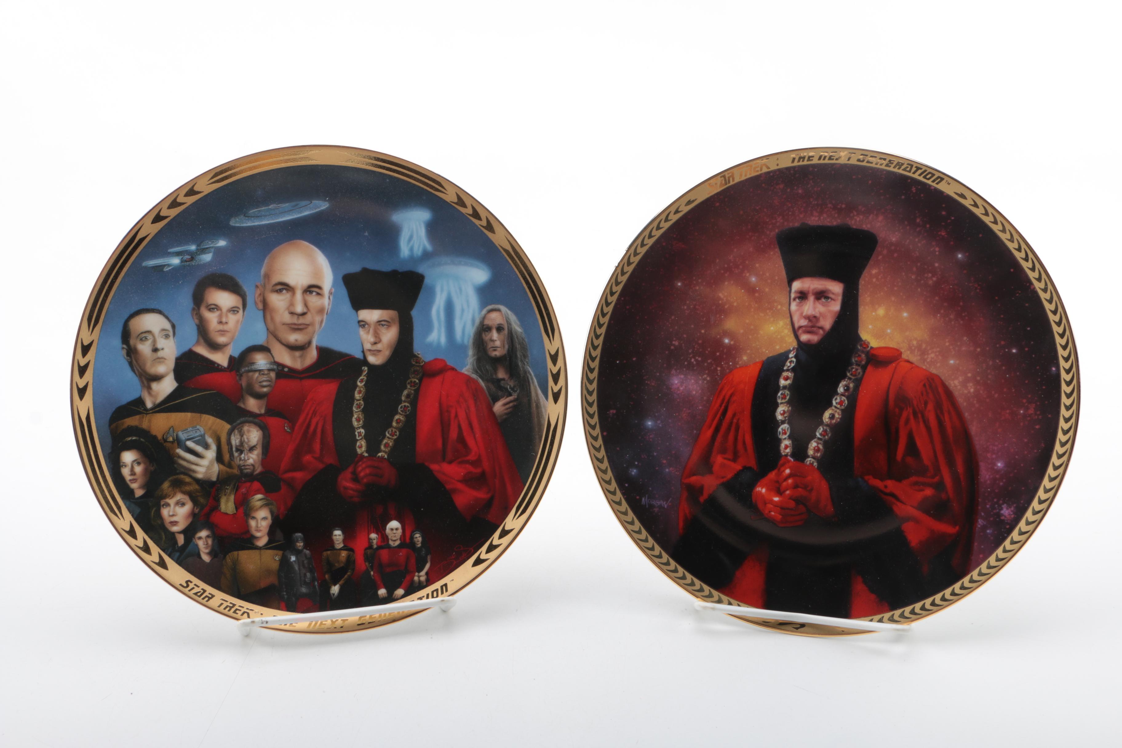 Hamilton Collection of "Star Trek" Collector Plates